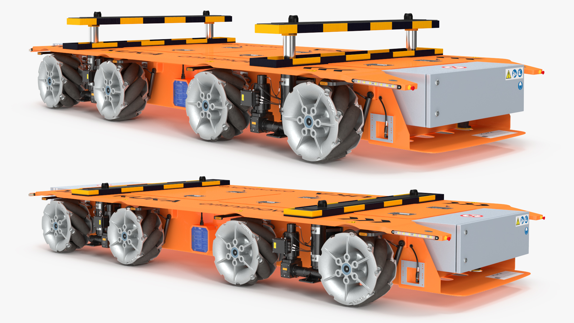 Omnimove KUKA Orange Rigged 3D