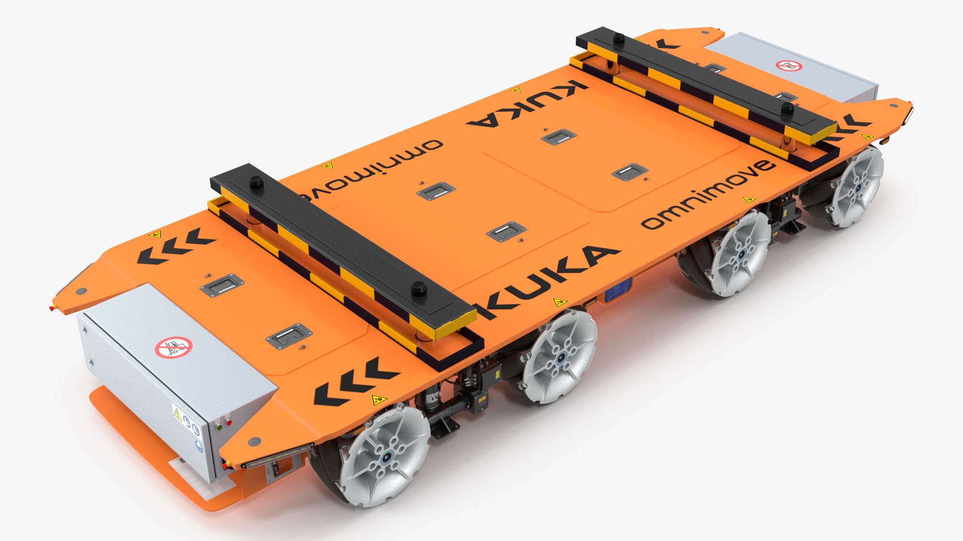 Omnimove KUKA Orange Rigged 3D