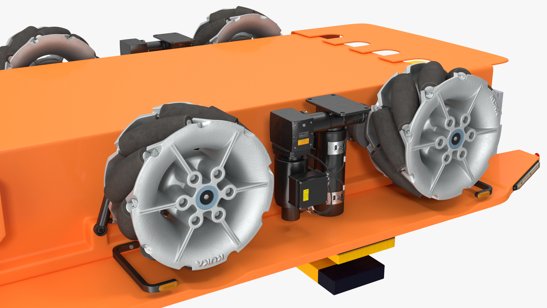 Omnimove KUKA Orange Rigged 3D