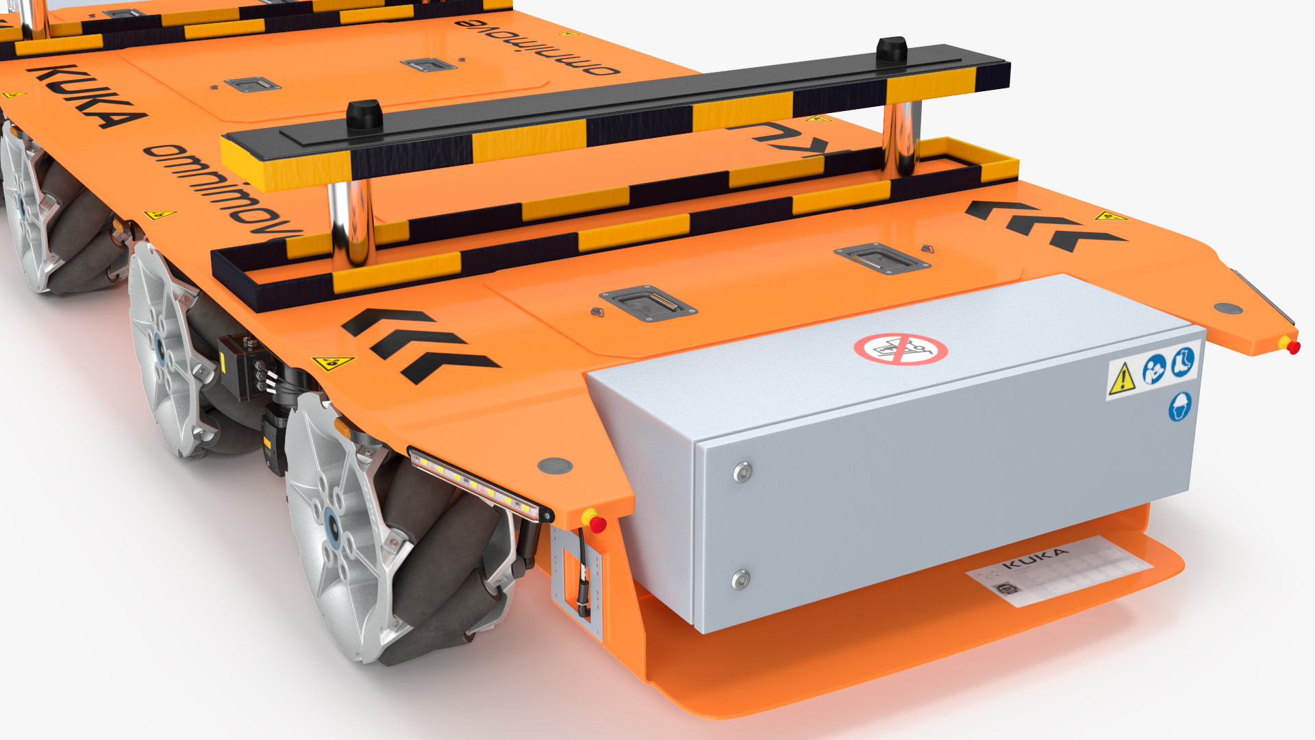Omnimove KUKA Orange Rigged 3D