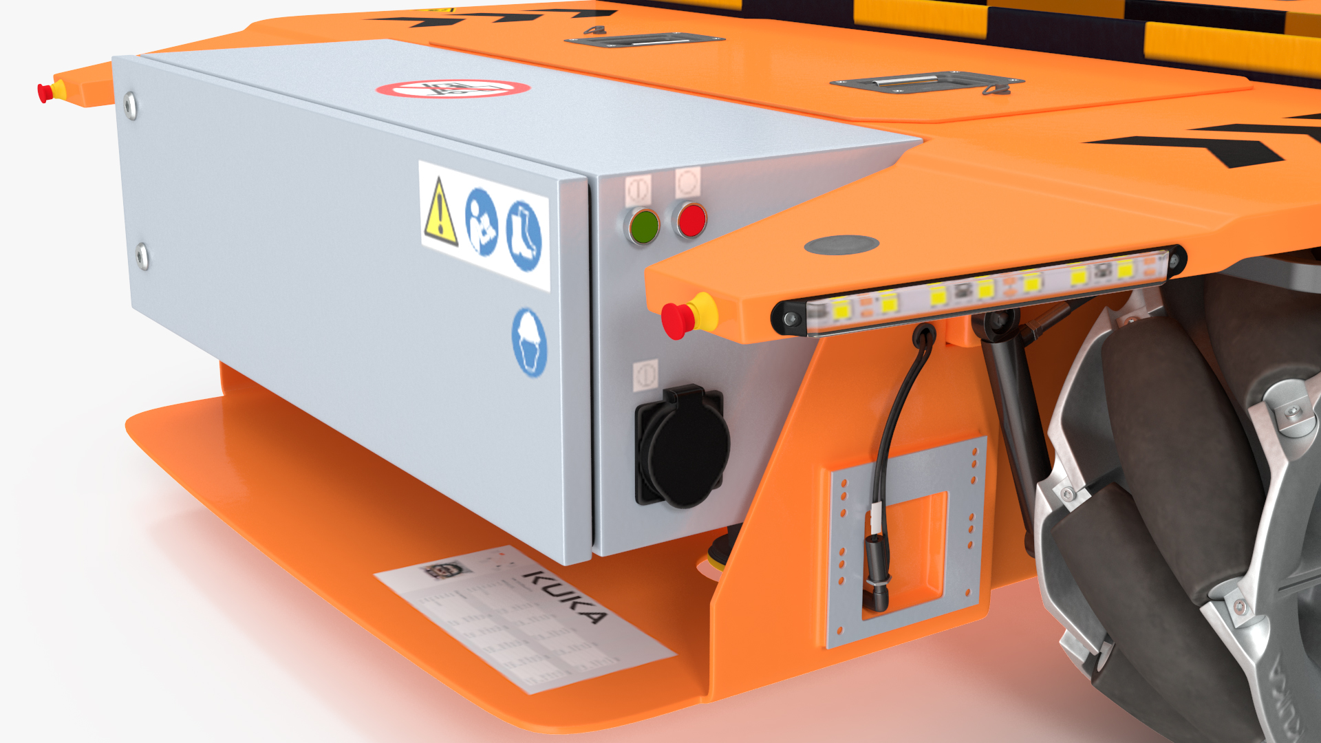 Omnimove KUKA Orange Rigged 3D