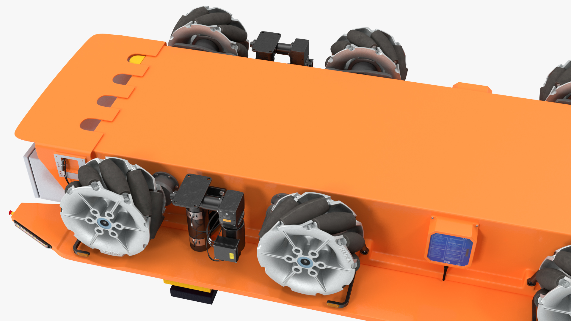 Omnimove KUKA Orange Rigged 3D