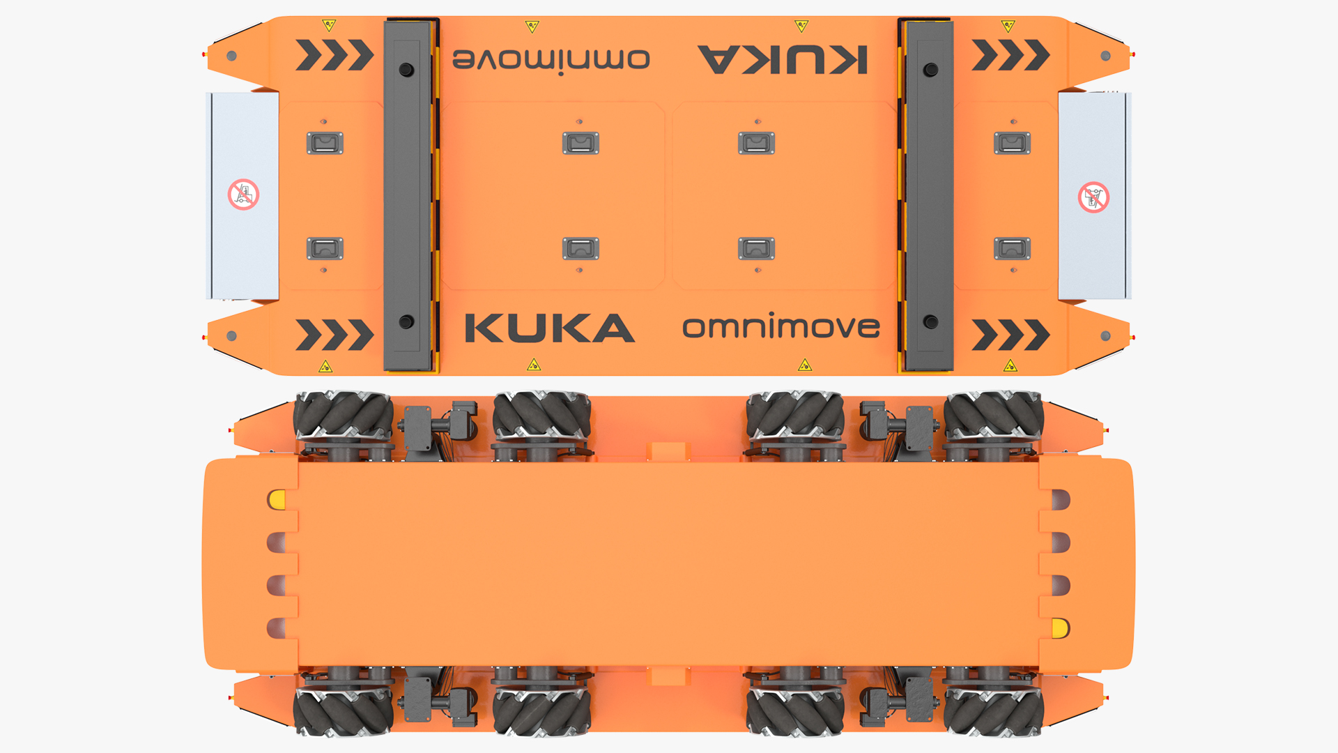 Omnimove KUKA Orange Rigged 3D
