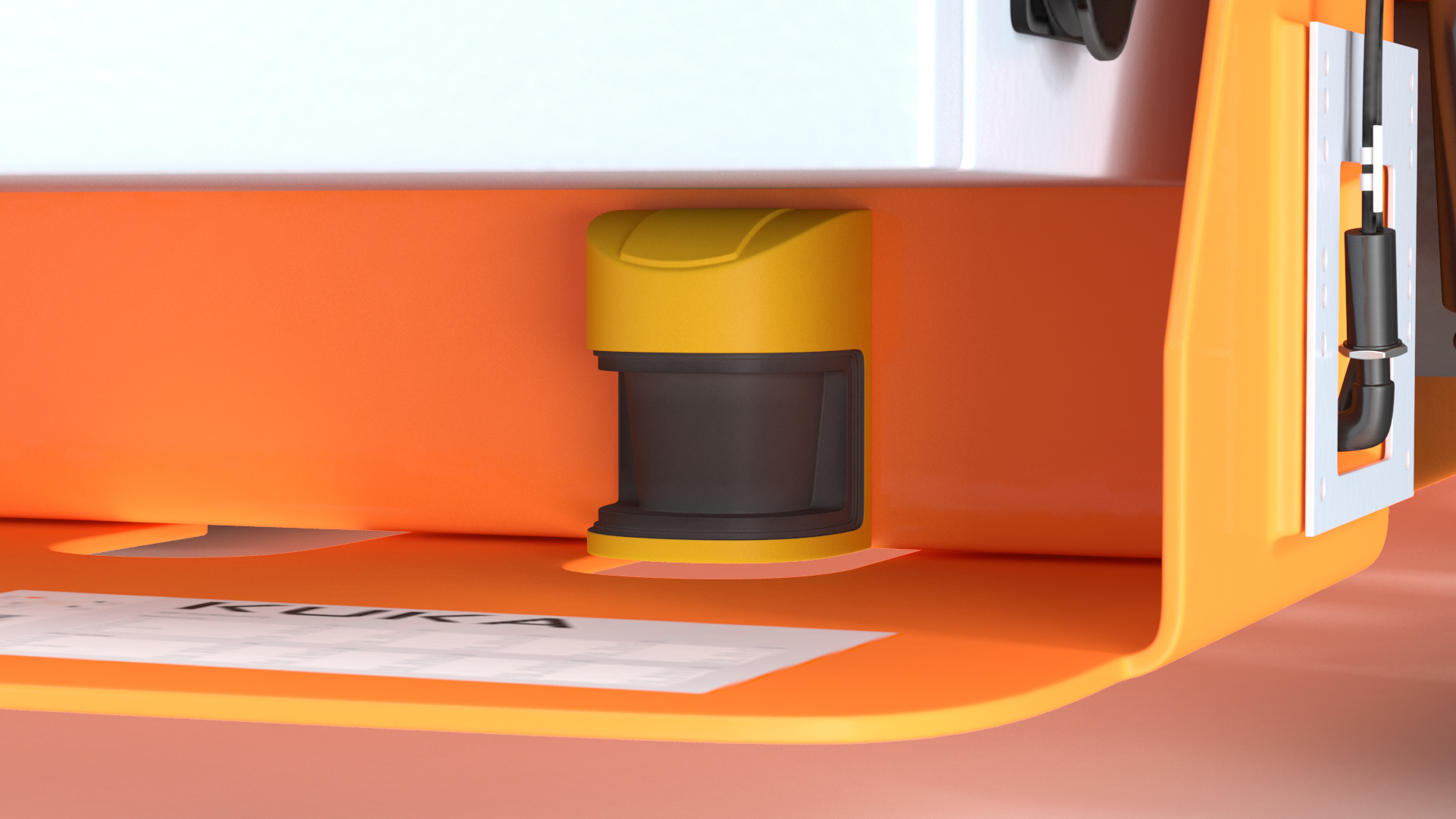 Omnimove KUKA Orange Rigged 3D