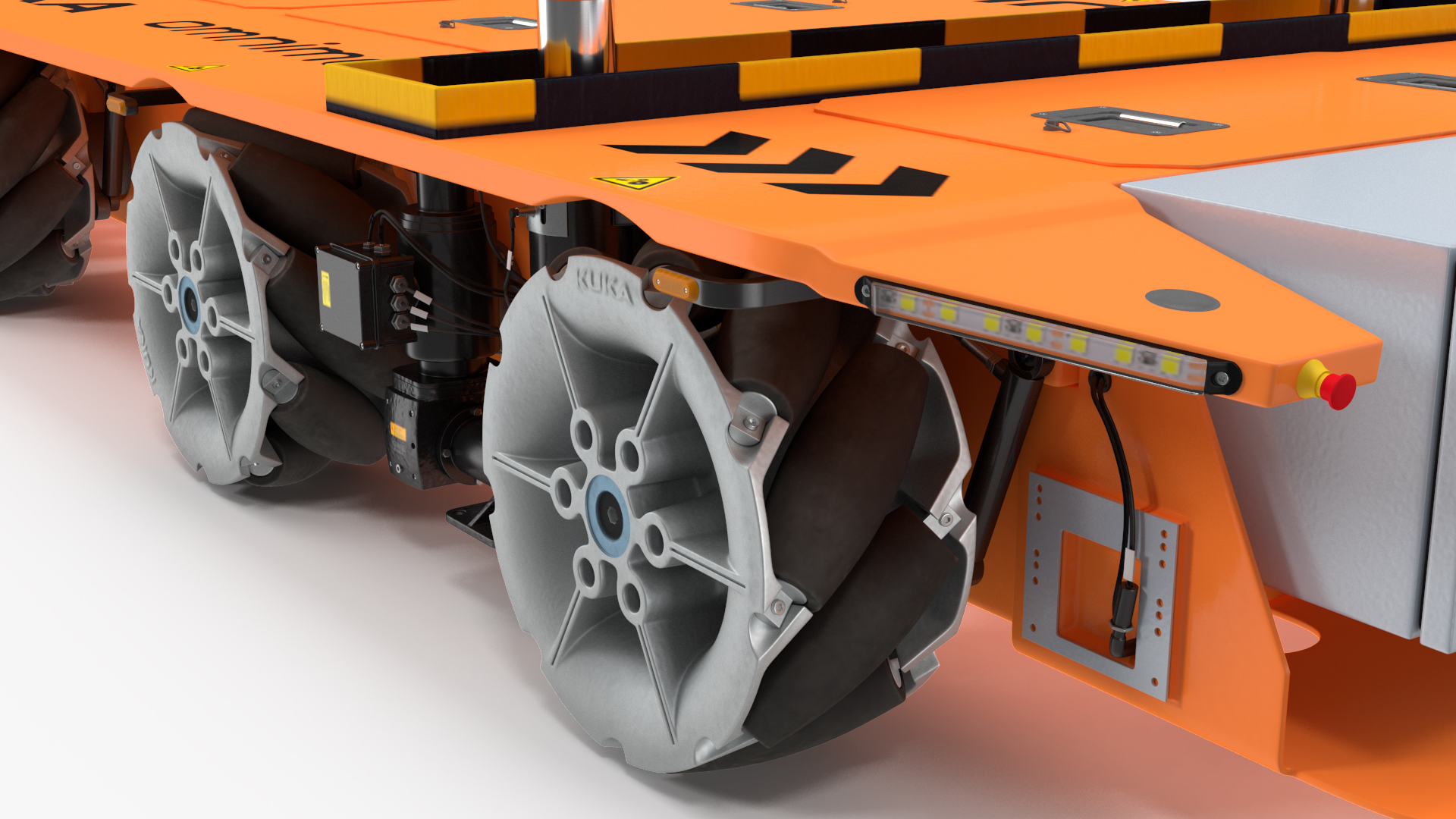 Omnimove KUKA Orange Rigged 3D