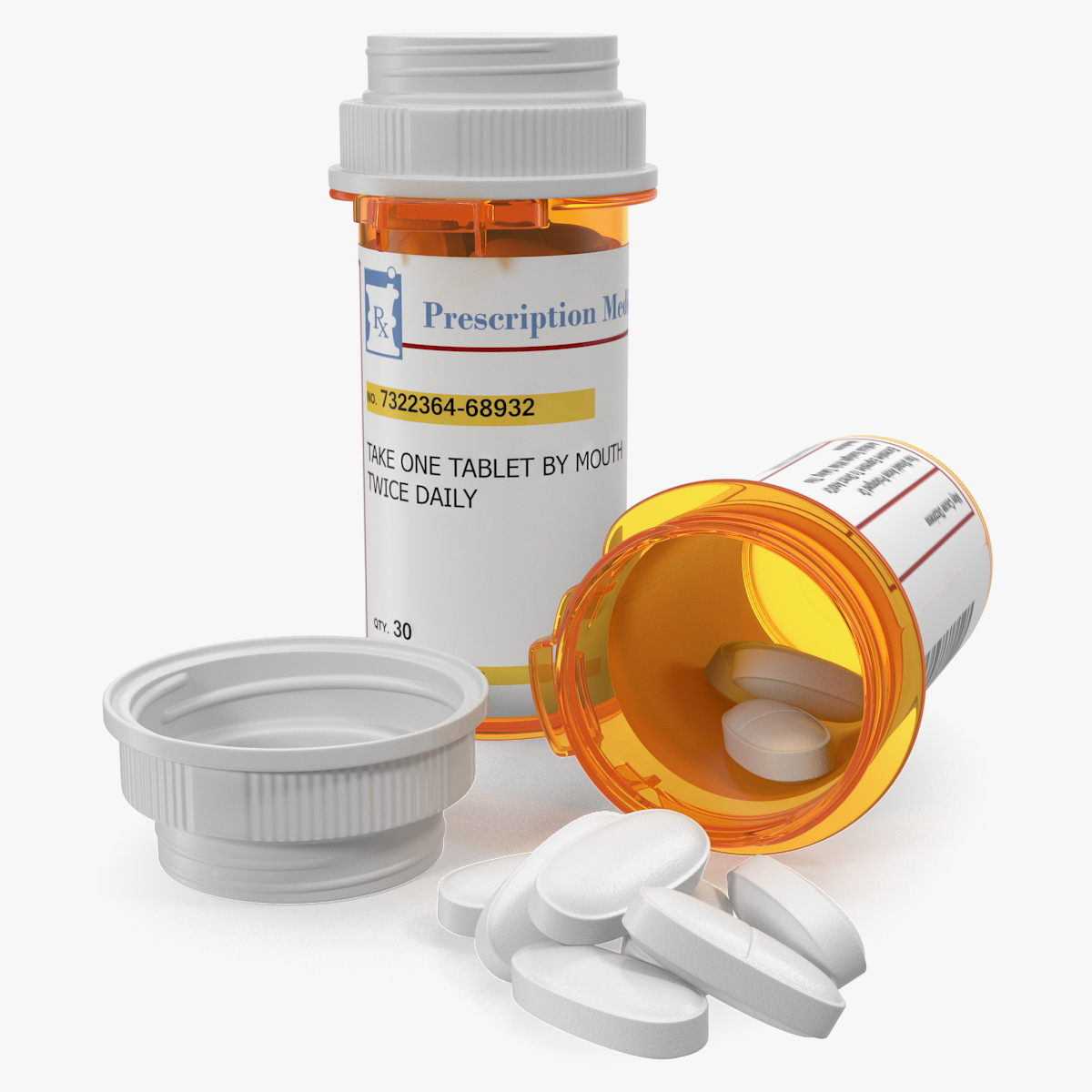 Prescription Pill Bottles, view 3