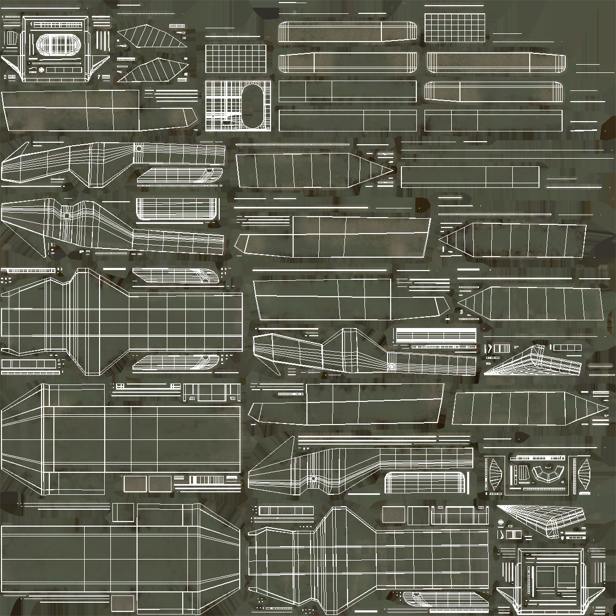 3D Assault Amphibious Vehicle AAV7 Rigged model