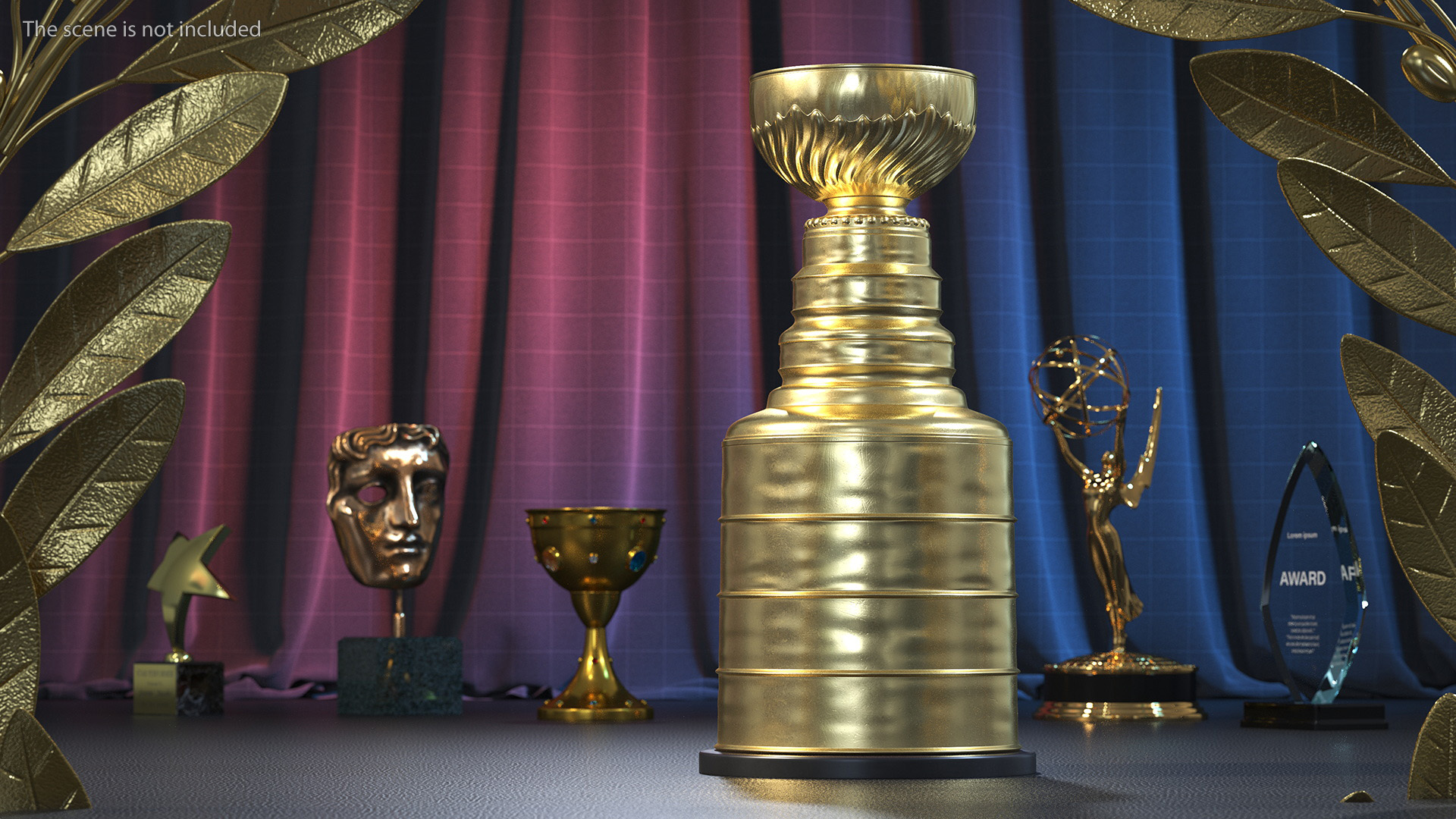 Hockey Cup Trophy 3D