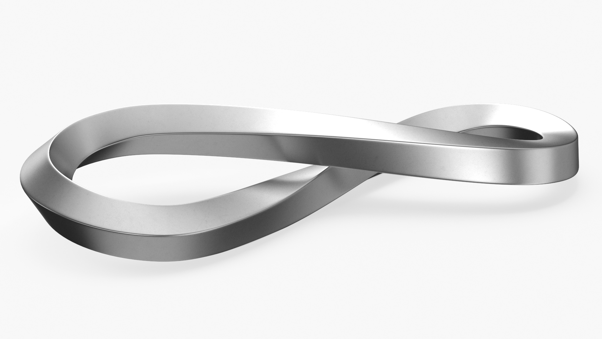3D model Infinite Loop Silver