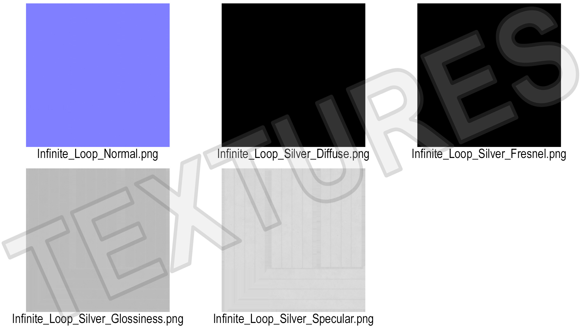 3D model Infinite Loop Silver