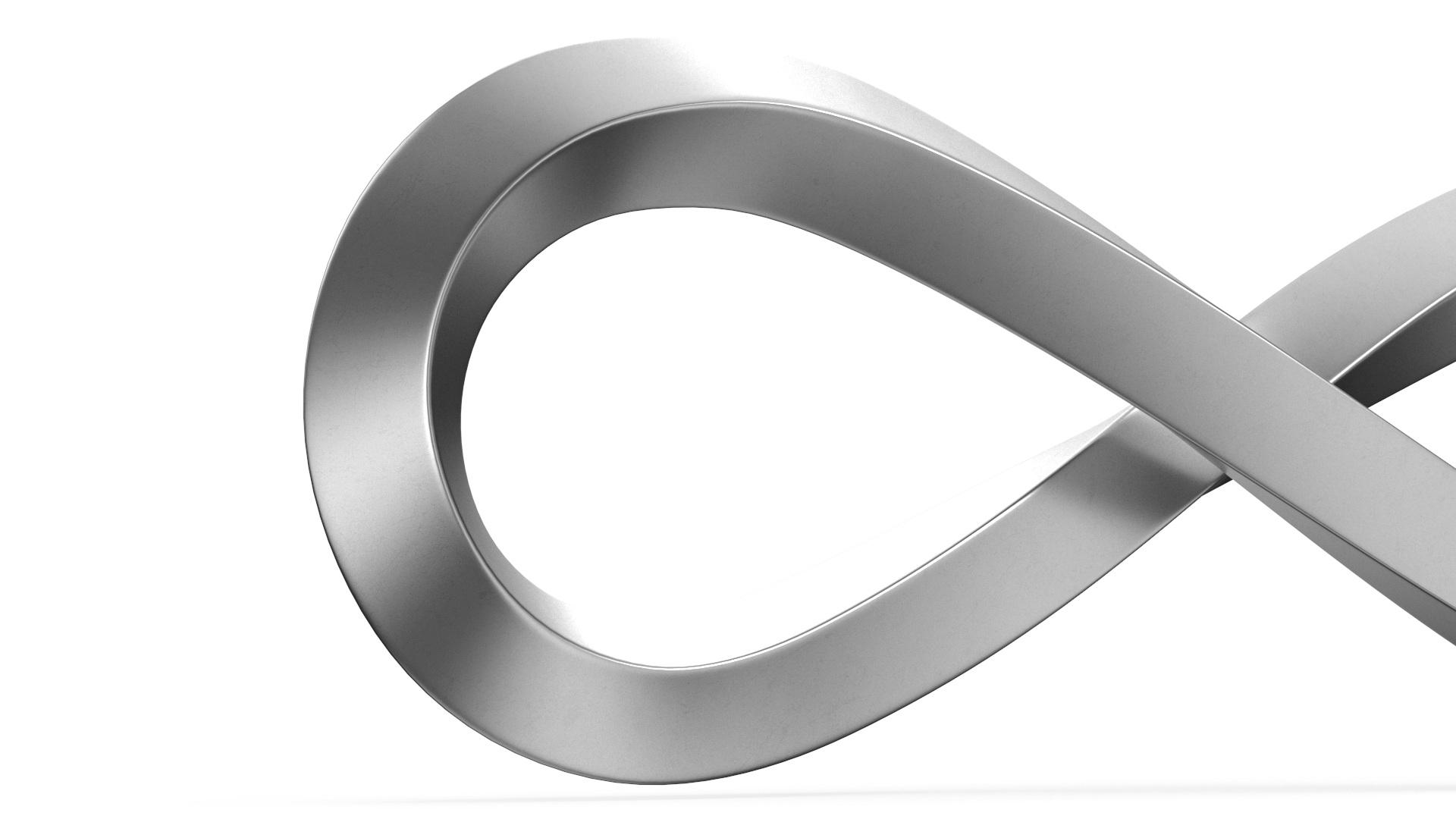 3D model Infinite Loop Silver