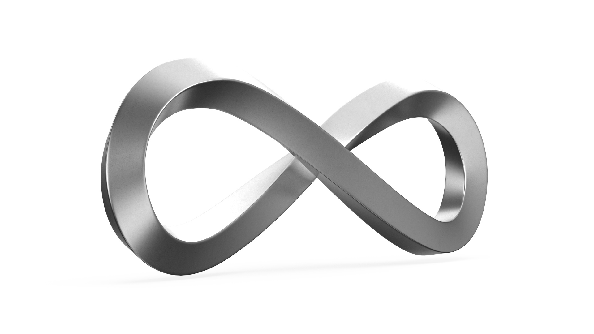 3D model Infinite Loop Silver