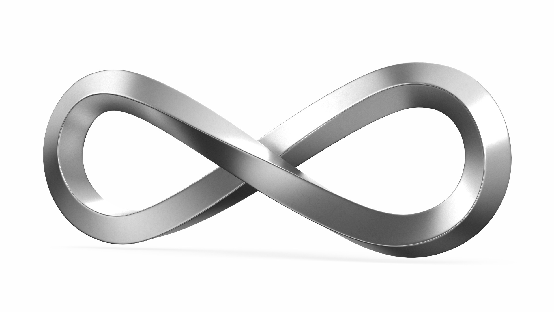 3D model Infinite Loop Silver