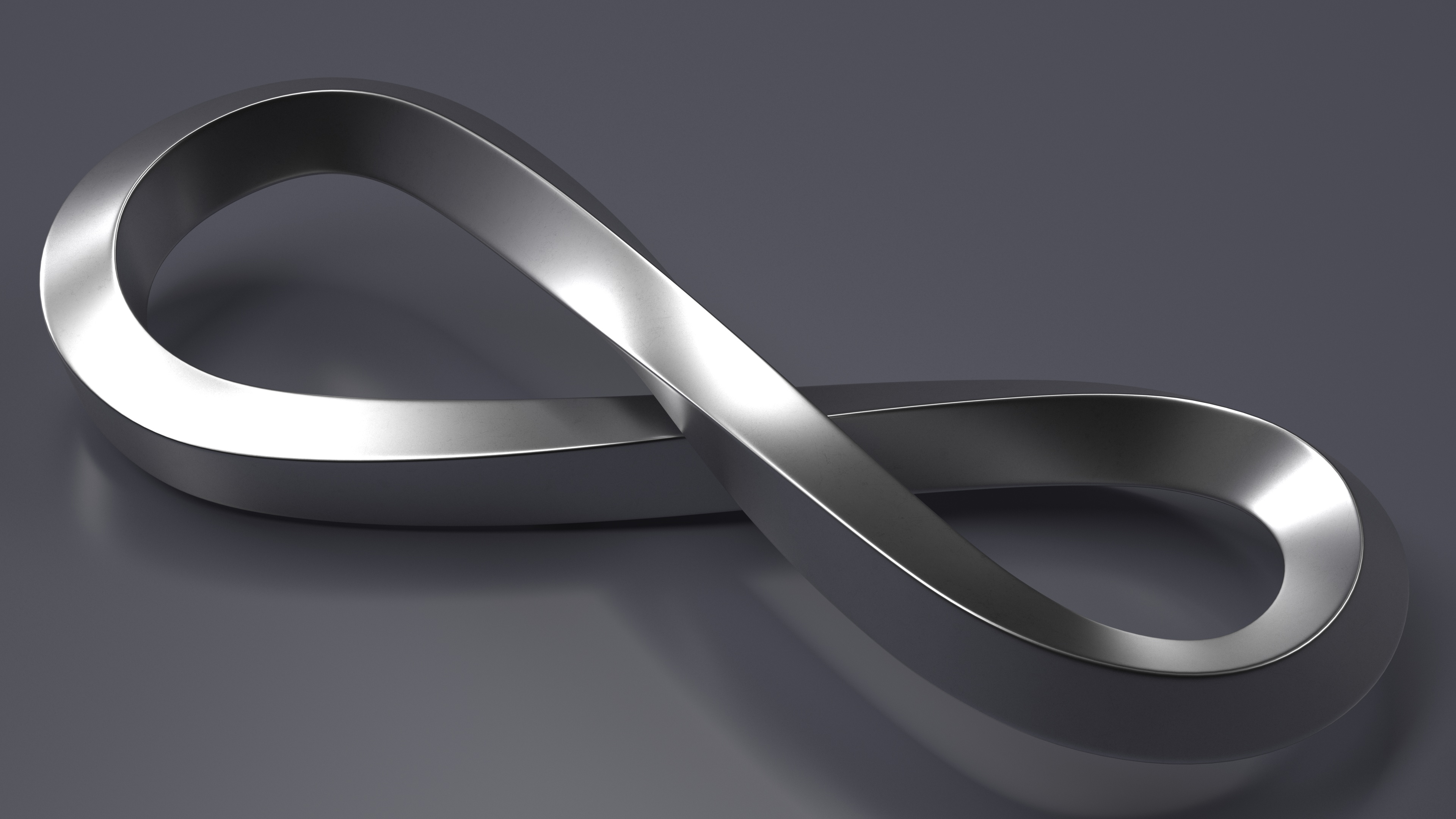 3D model Infinite Loop Silver