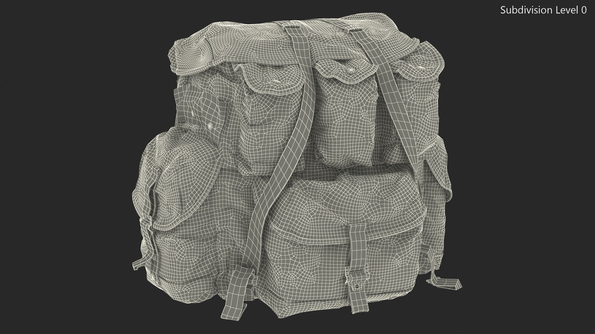 3D Military Tactical Backpack