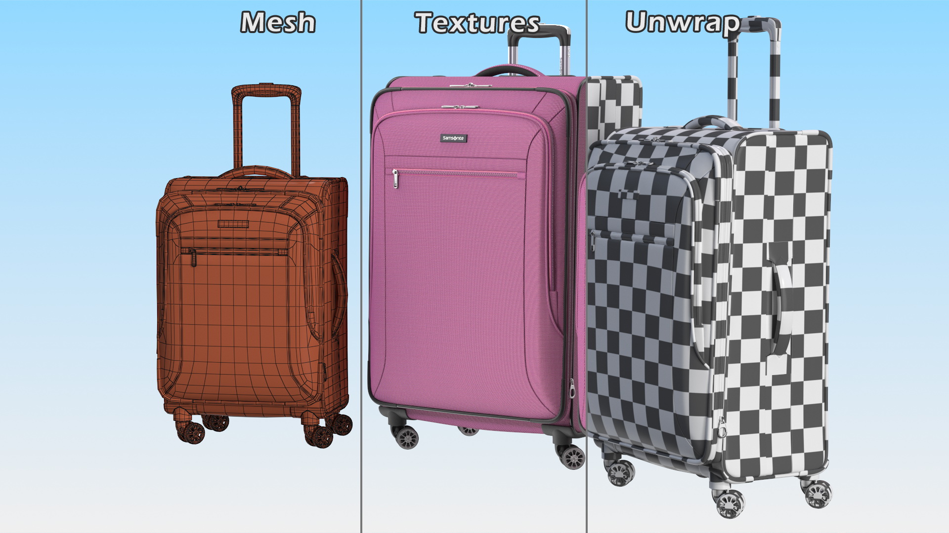 Samsonite Ascella X Plum 3D model