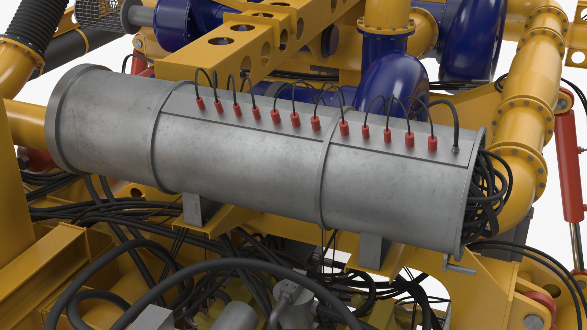 3D Arthropod 600 Subsea Pipeline Trencher model