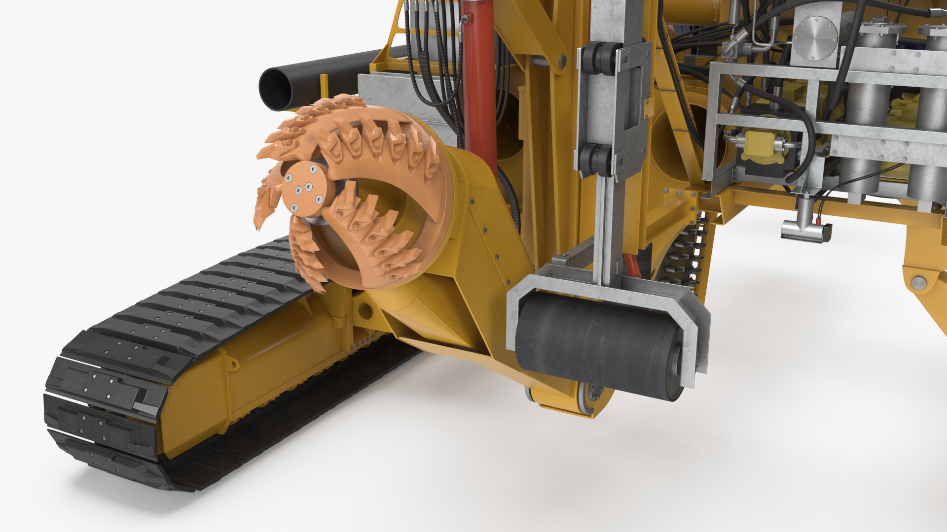 3D Arthropod 600 Subsea Pipeline Trencher model