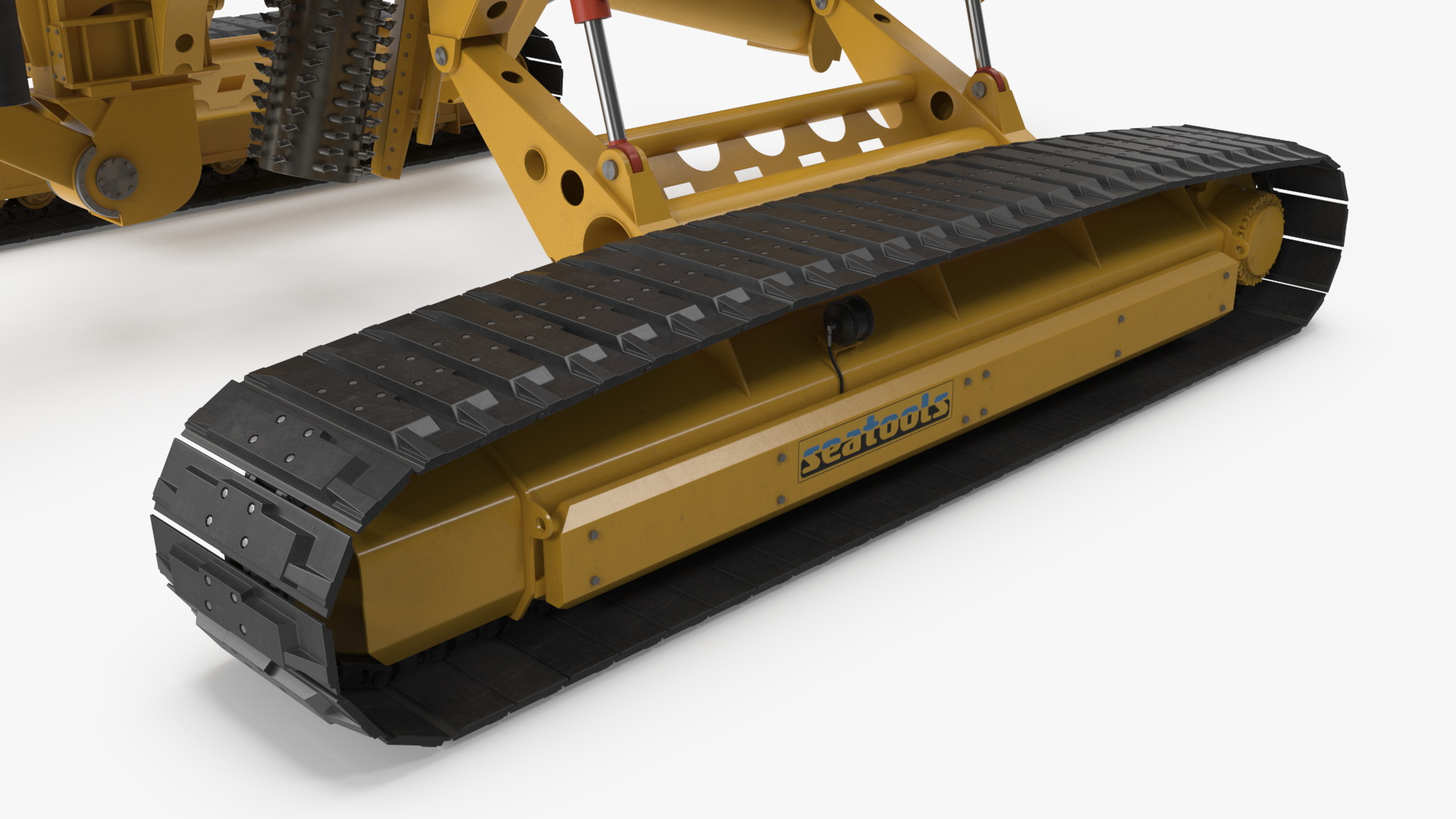 3D Arthropod 600 Subsea Pipeline Trencher model