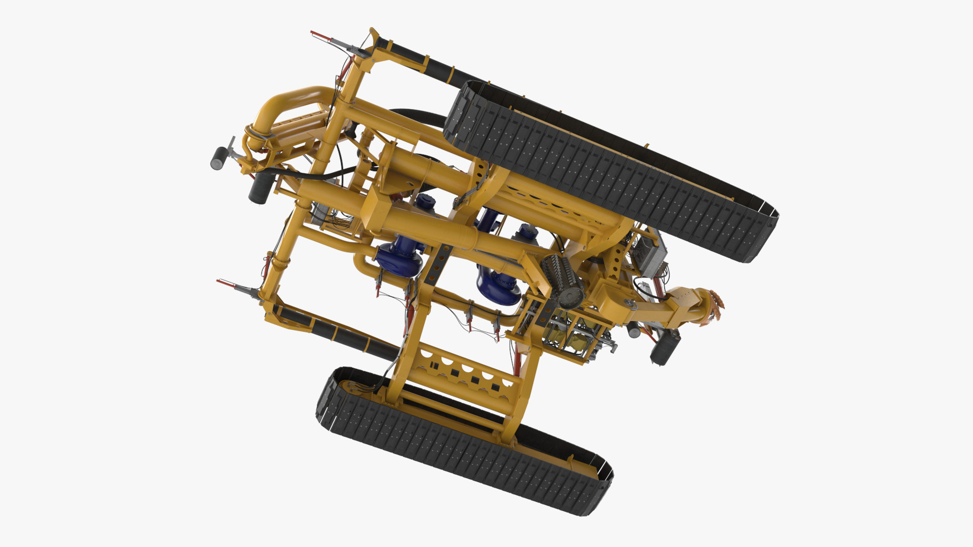 3D Arthropod 600 Subsea Pipeline Trencher model