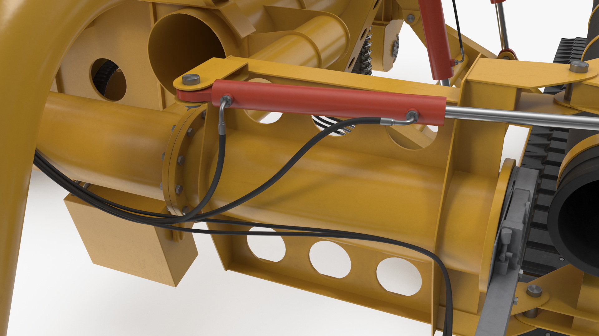 3D Arthropod 600 Subsea Pipeline Trencher model