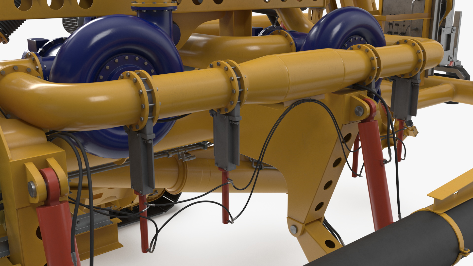 3D Arthropod 600 Subsea Pipeline Trencher model