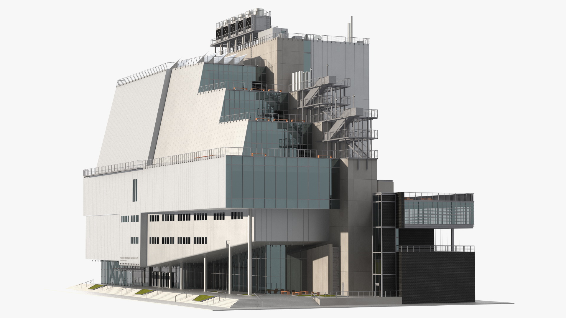 3D model Whitney Museum of American Art