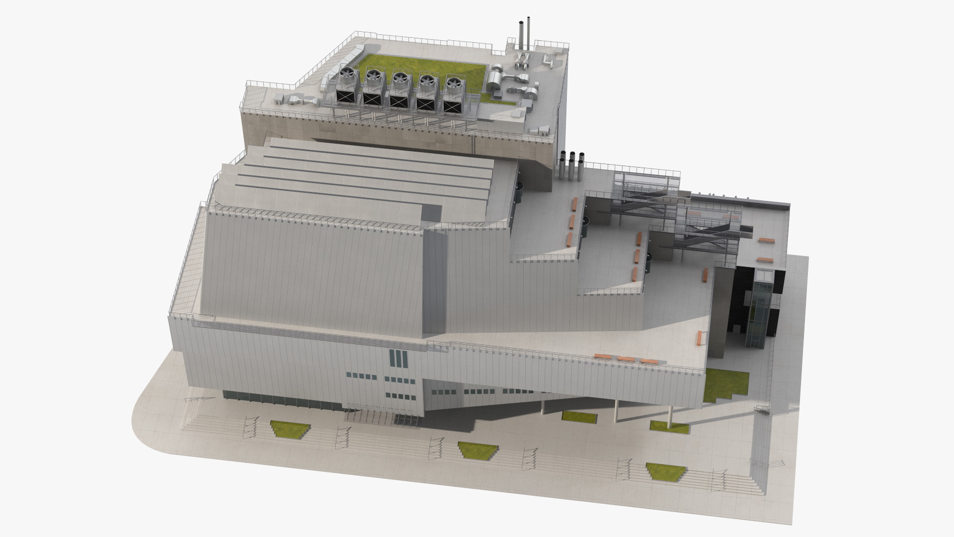 3D model Whitney Museum of American Art