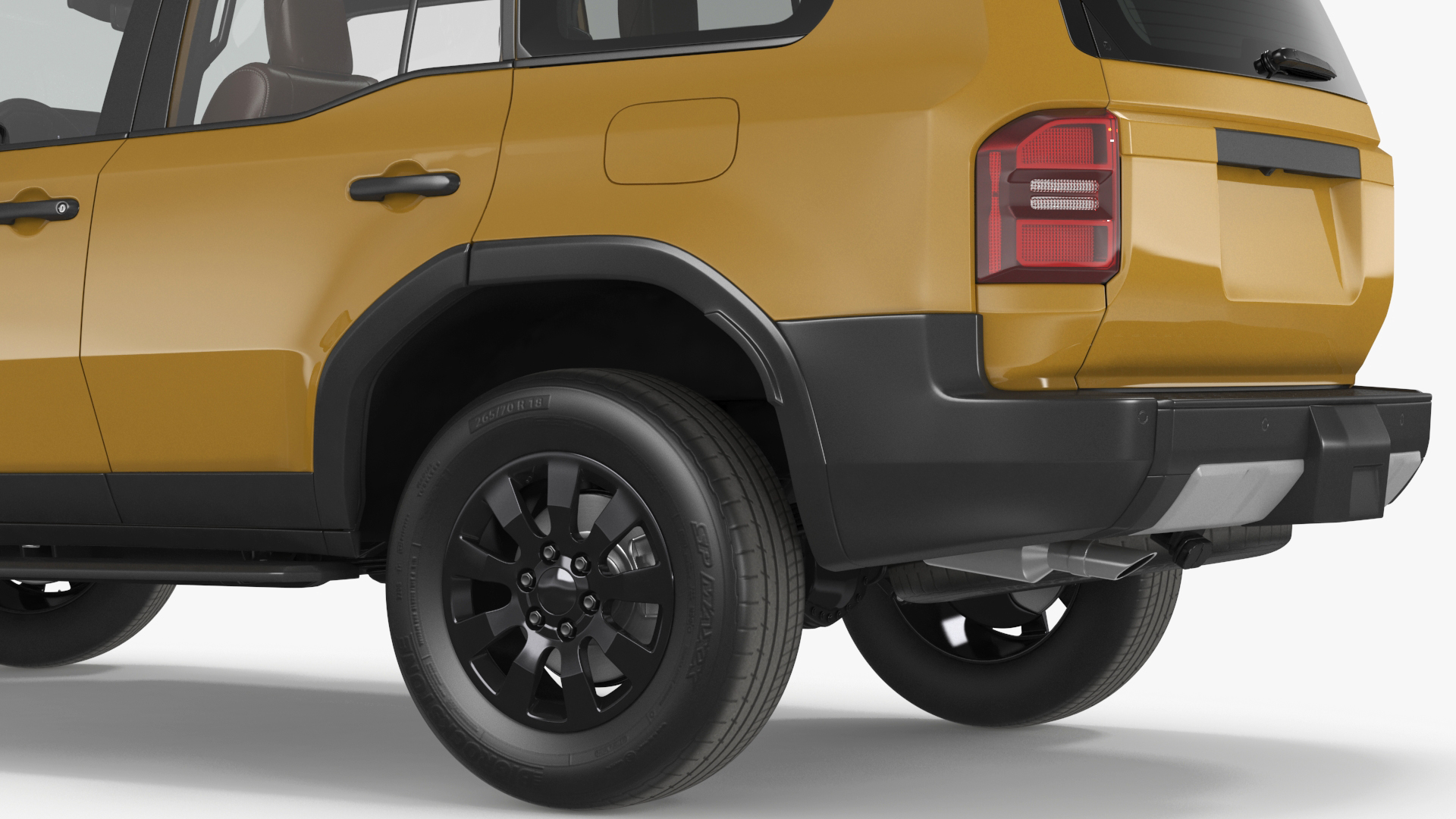 3D model Generic Off-Road SUV Vehicle Rigged