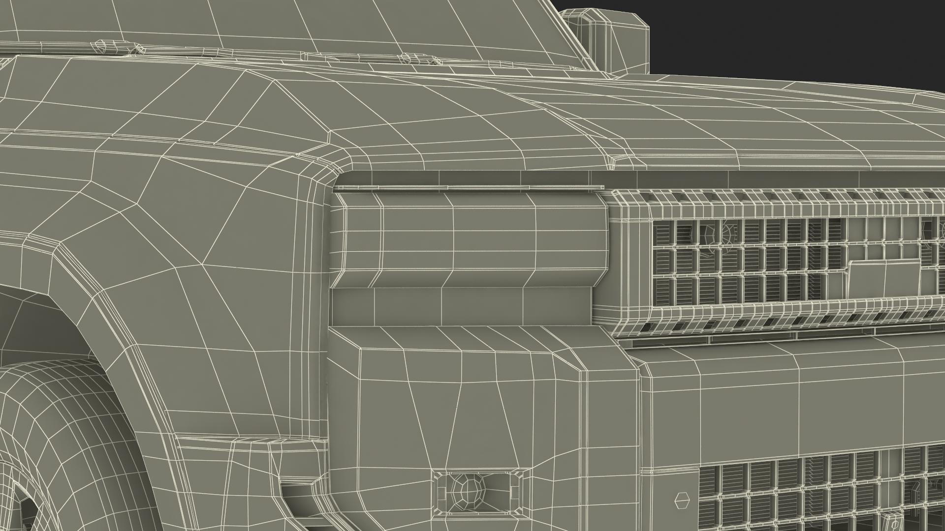 3D model Generic Off-Road SUV Vehicle Rigged