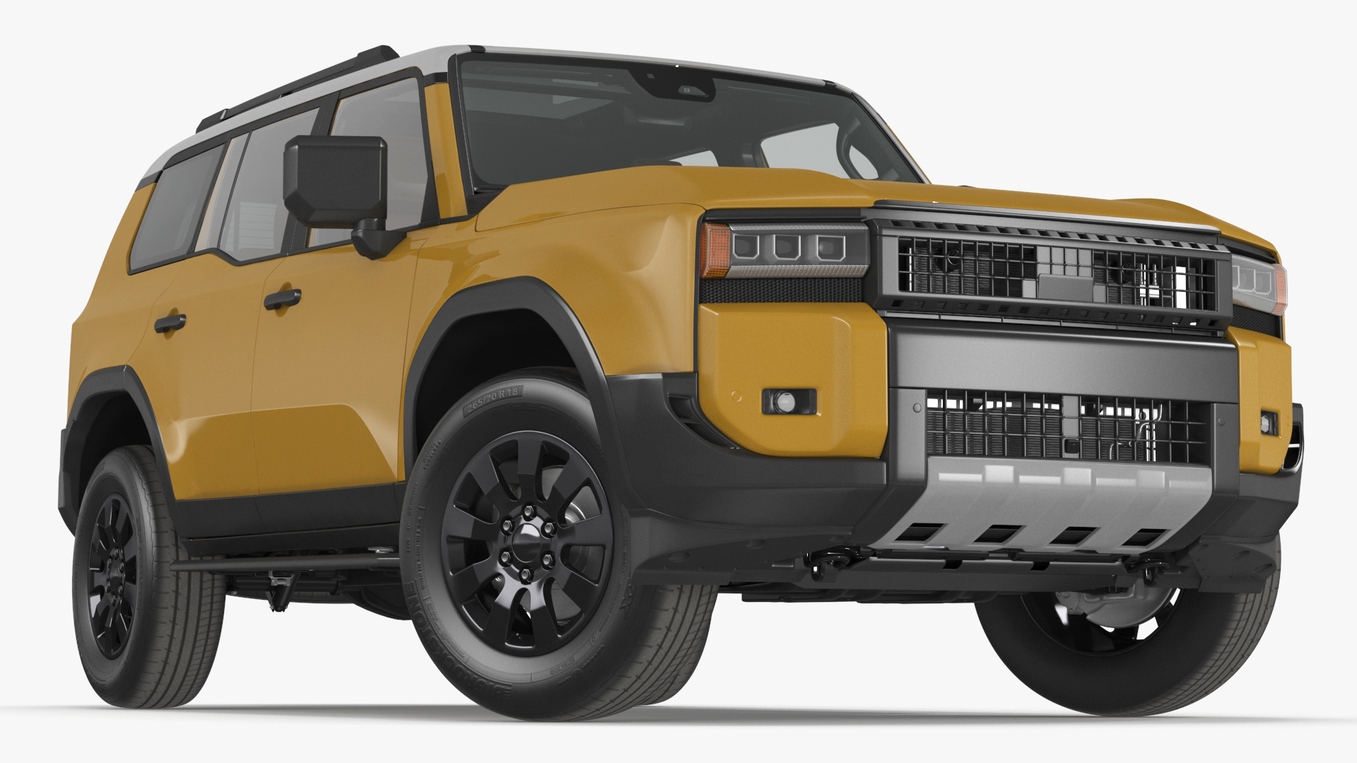 3D model Generic Off-Road SUV Vehicle Rigged
