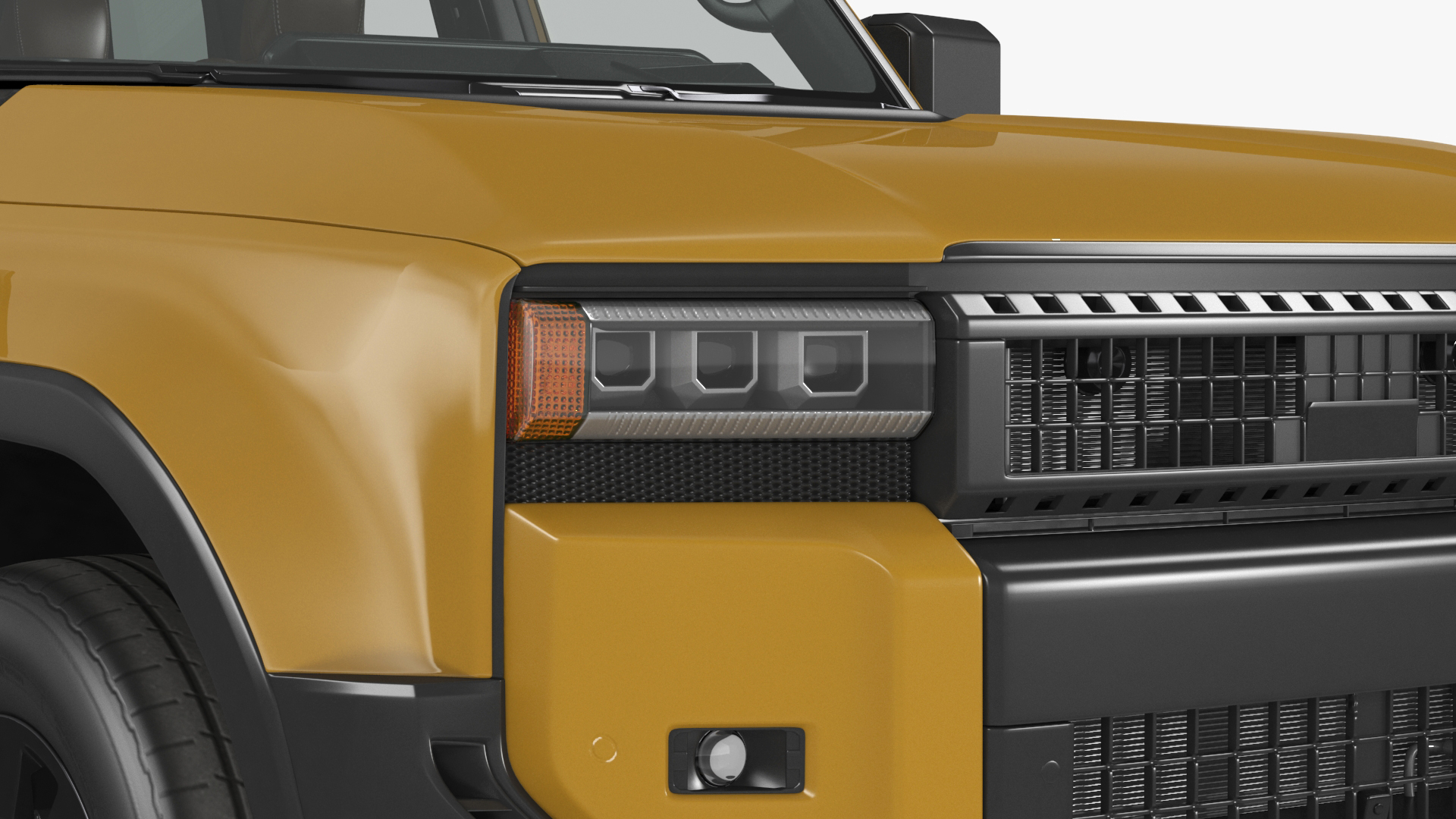 3D model Generic Off-Road SUV Vehicle Rigged
