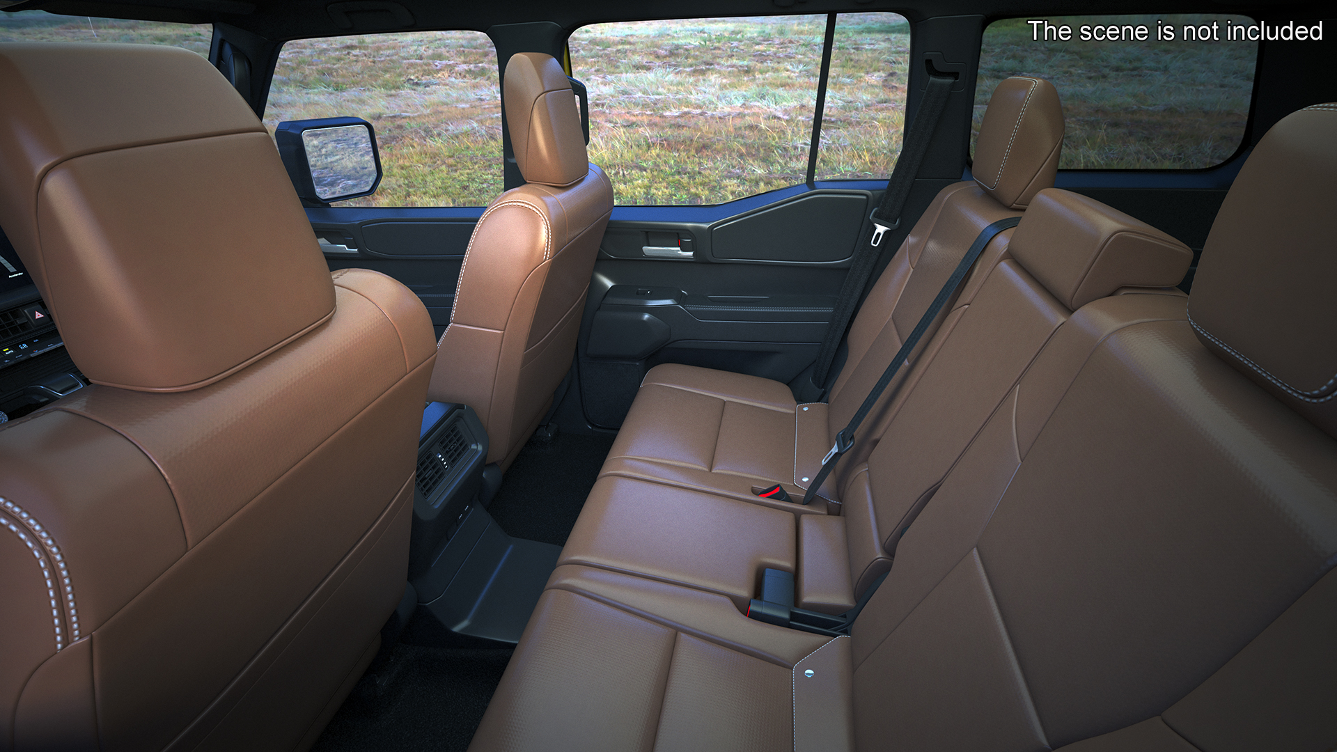 3D model Generic Off-Road SUV Vehicle Rigged