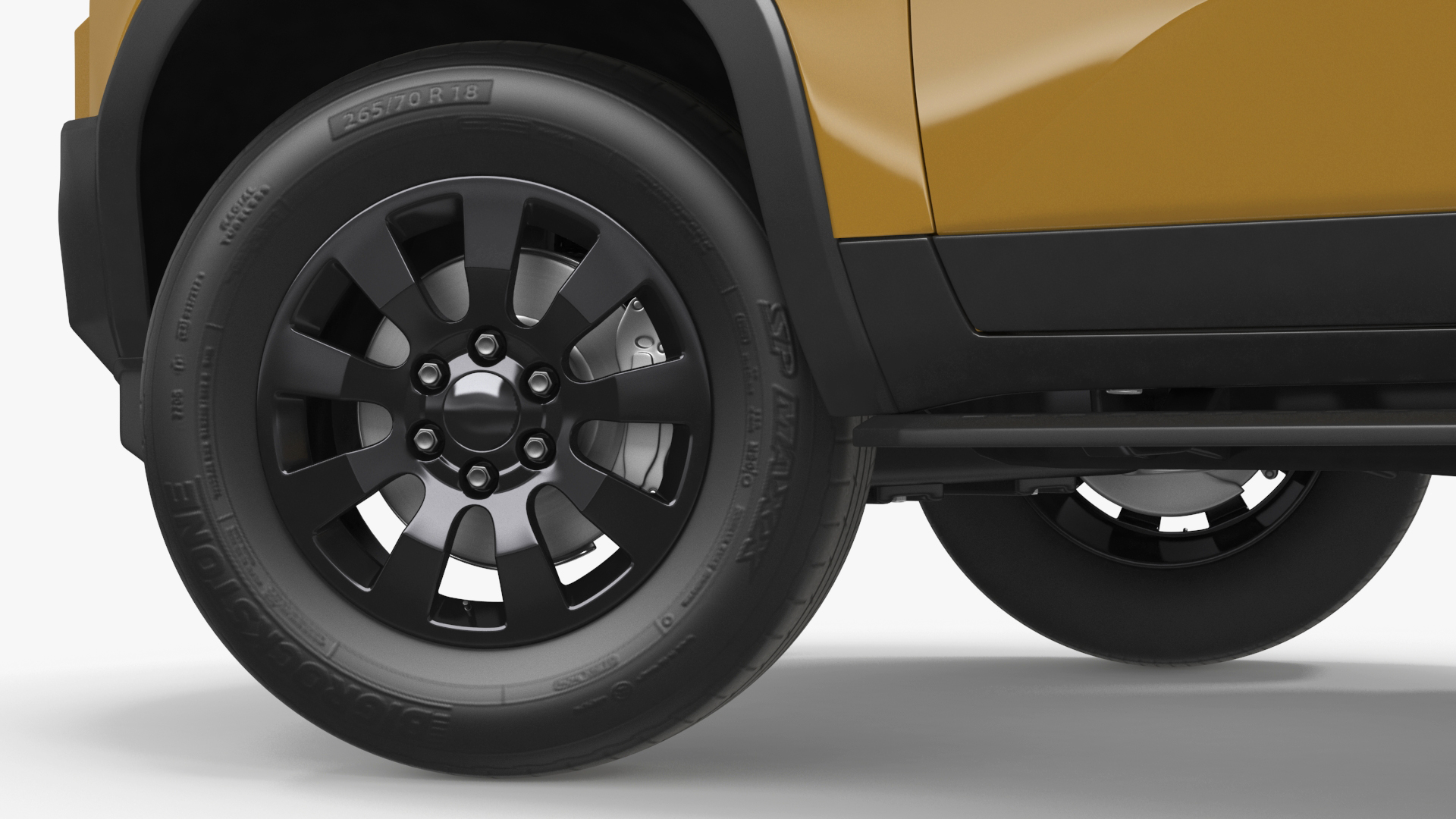3D model Generic Off-Road SUV Vehicle Rigged