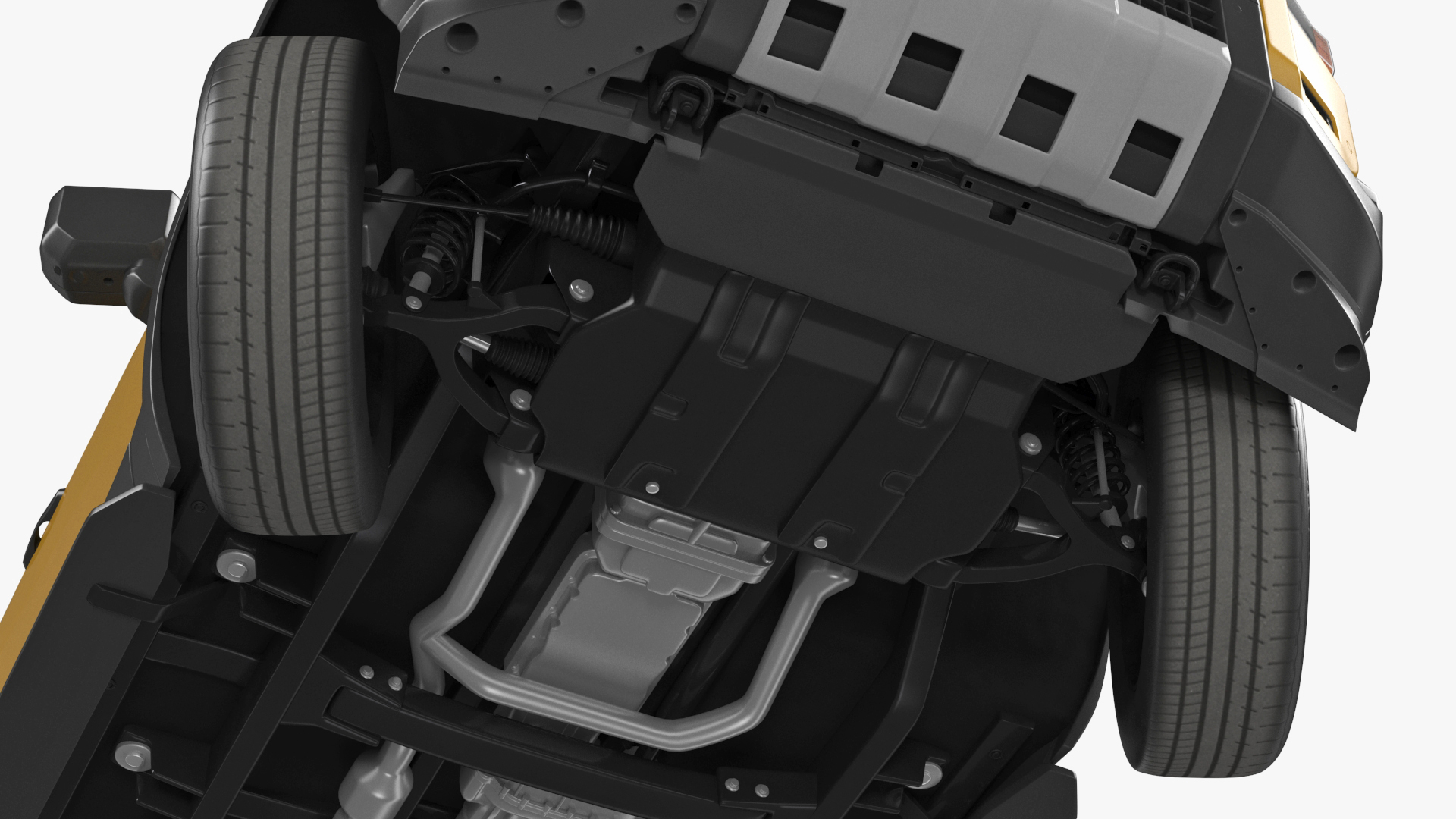 3D model Generic Off-Road SUV Vehicle Rigged
