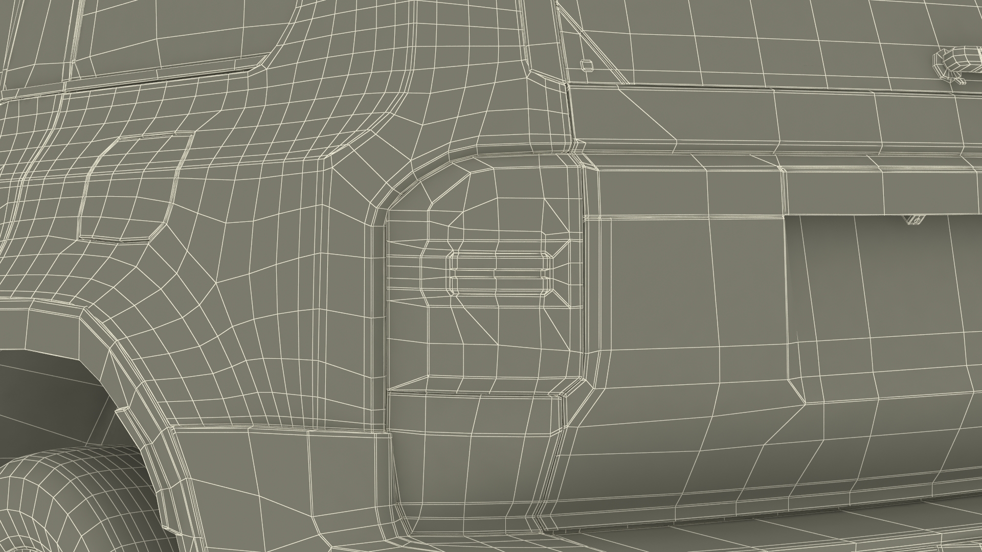 3D model Generic Off-Road SUV Vehicle Rigged