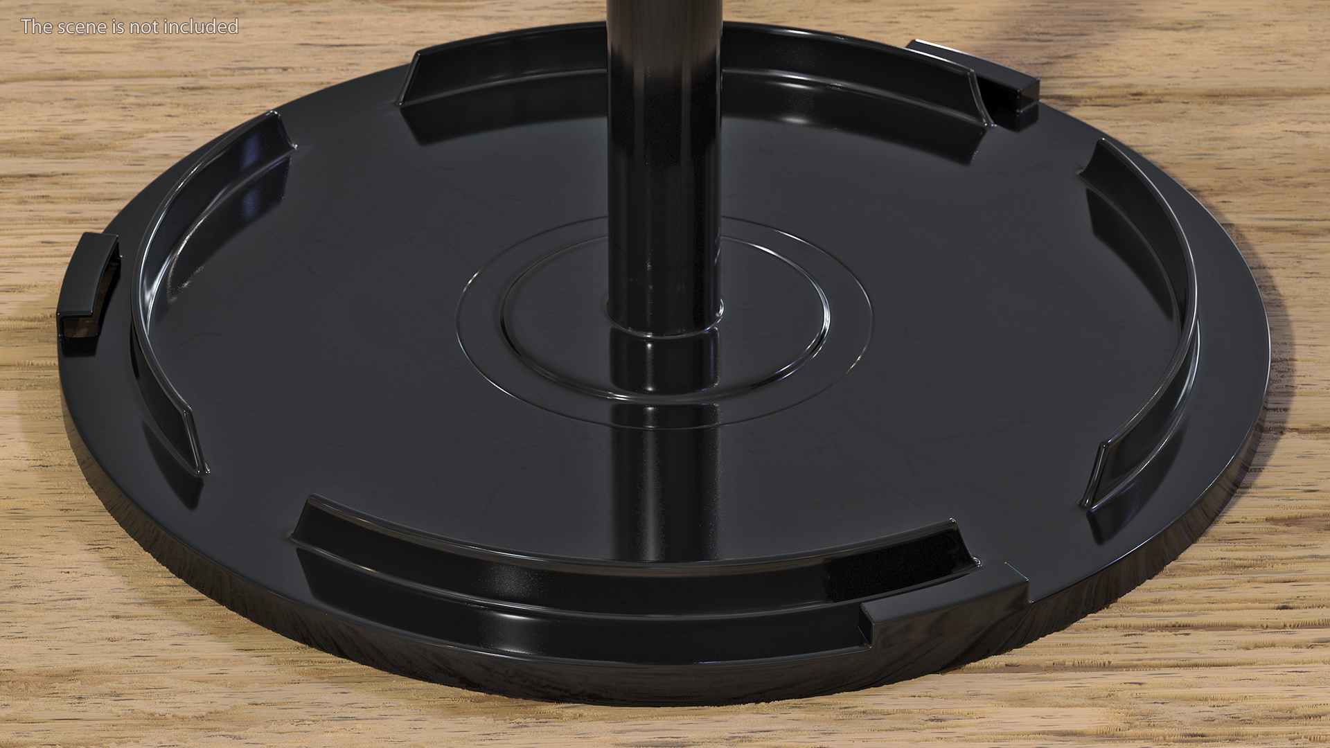 3D Empty Spindle Cake Box Holder for 100 Discs model