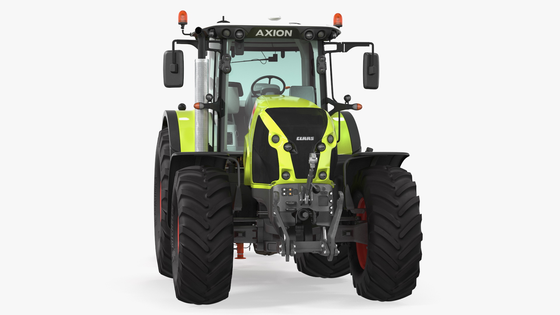 3D Tractor Claas Axion 800 with Sodimac Rafal 3300 Spreader