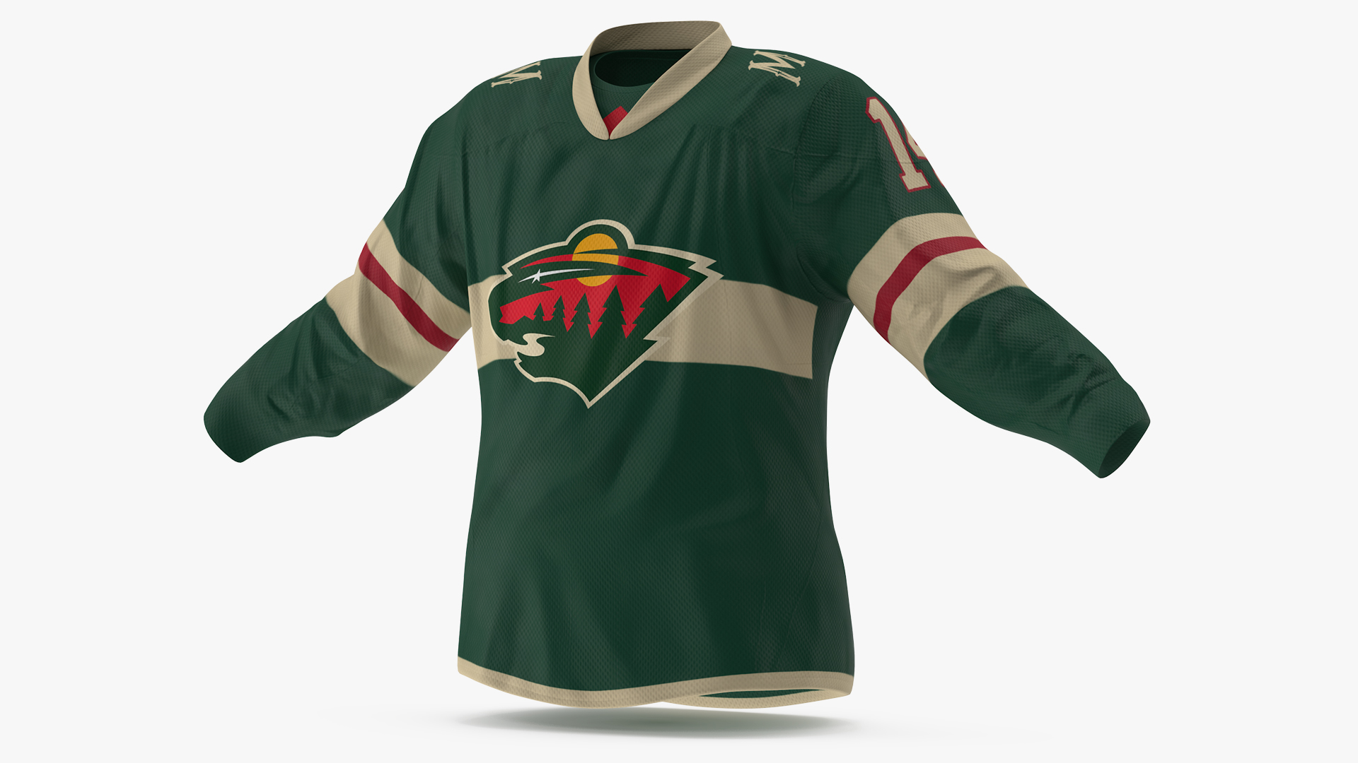 3D Jersey Minnesota Wild