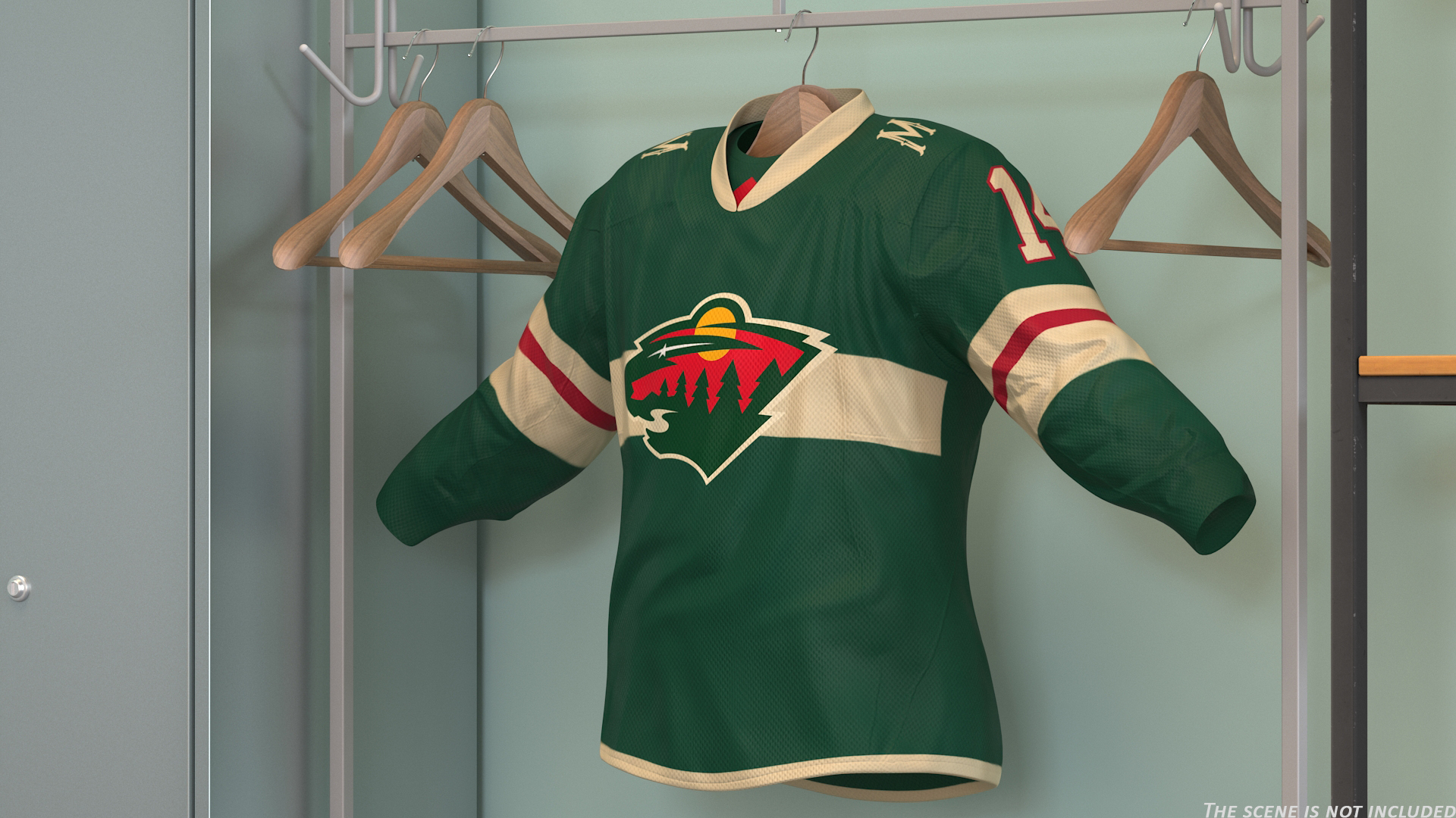 3D Jersey Minnesota Wild