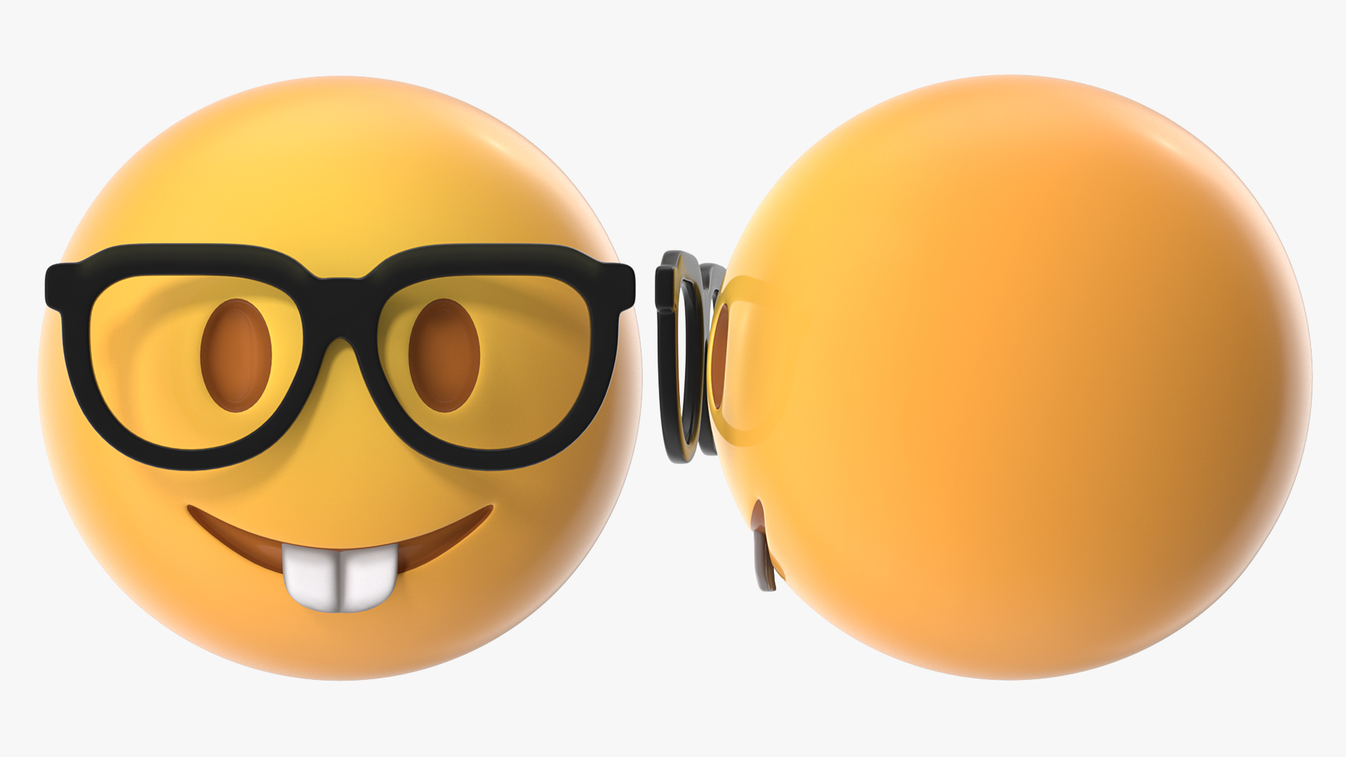 3D model Nerd Face Emoji