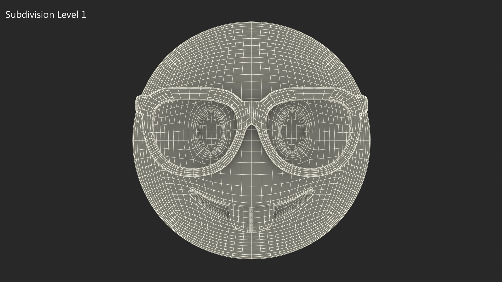 3D model Nerd Face Emoji