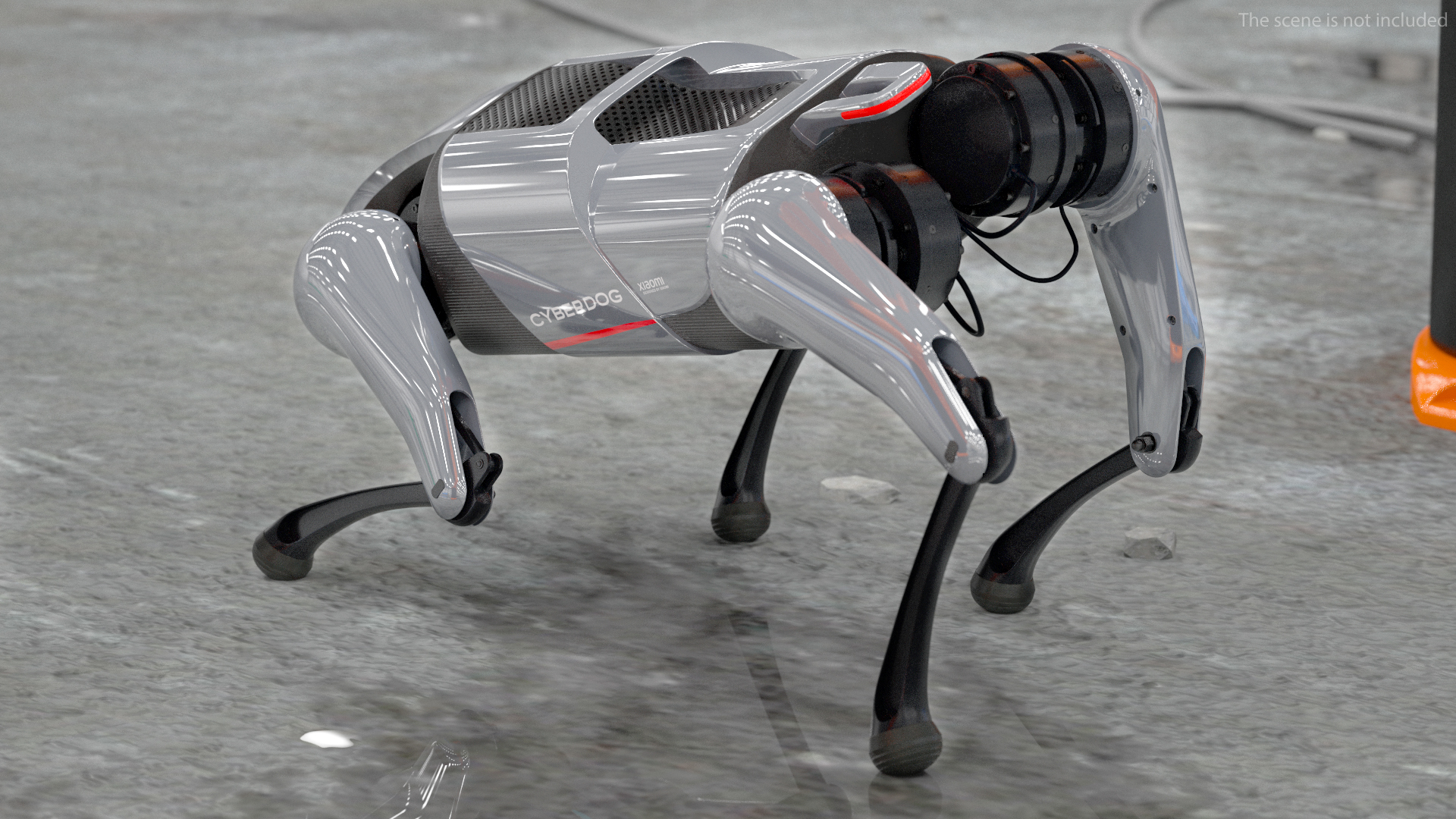 3D Xiaomi Cyberdog Rigged for Modo