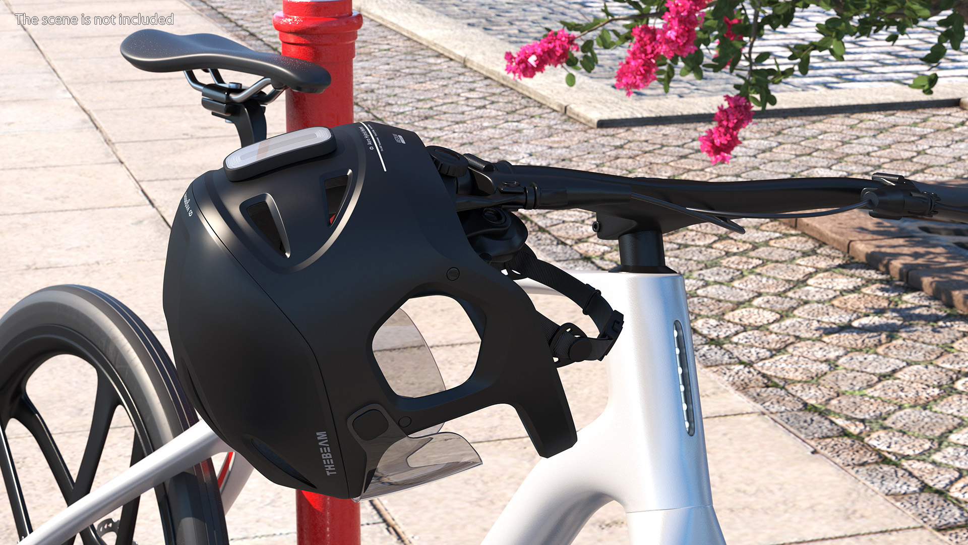 3D model Virgo E-bike Helmet Black