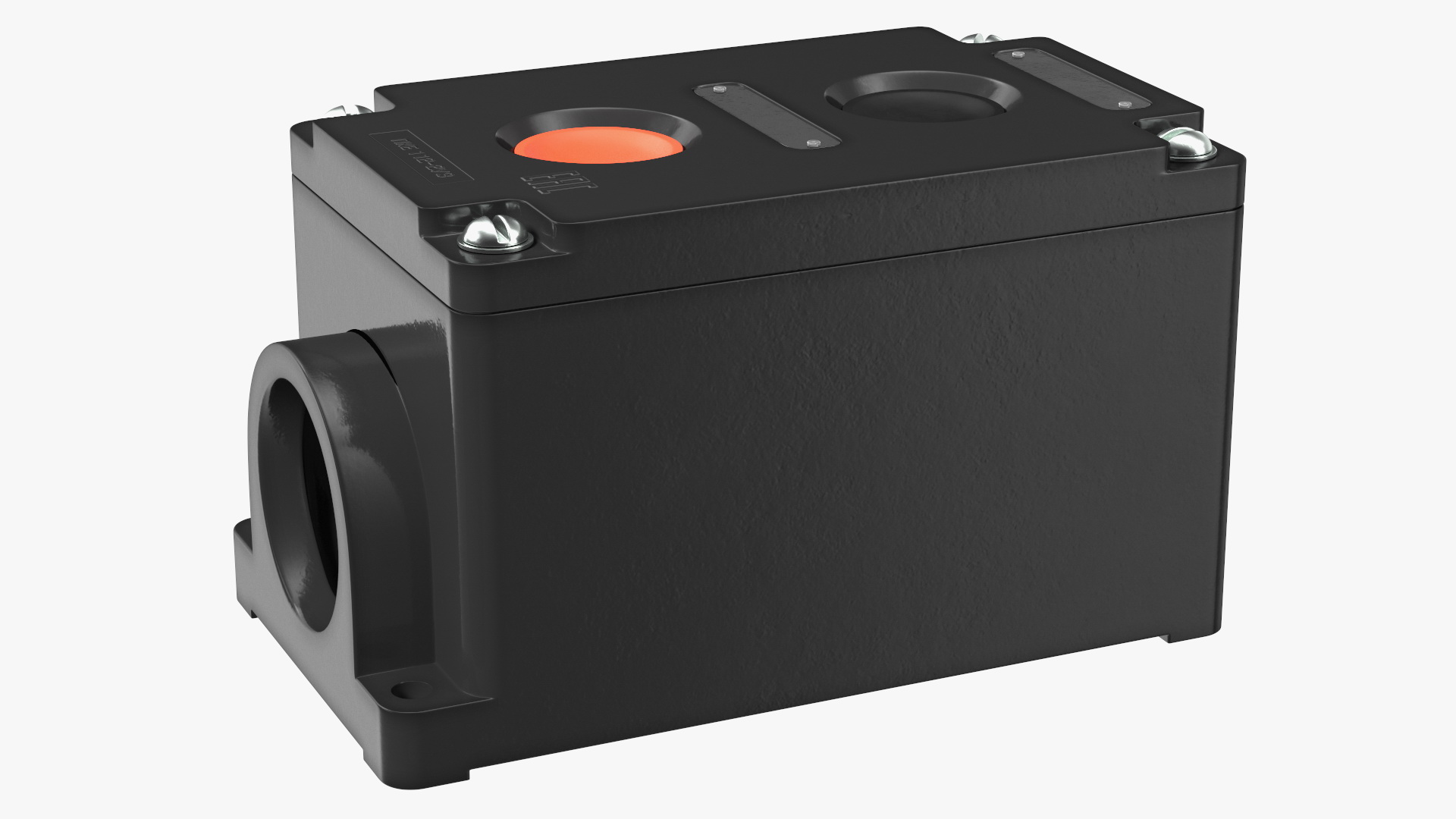 Push Button Industrial Switch 3D model