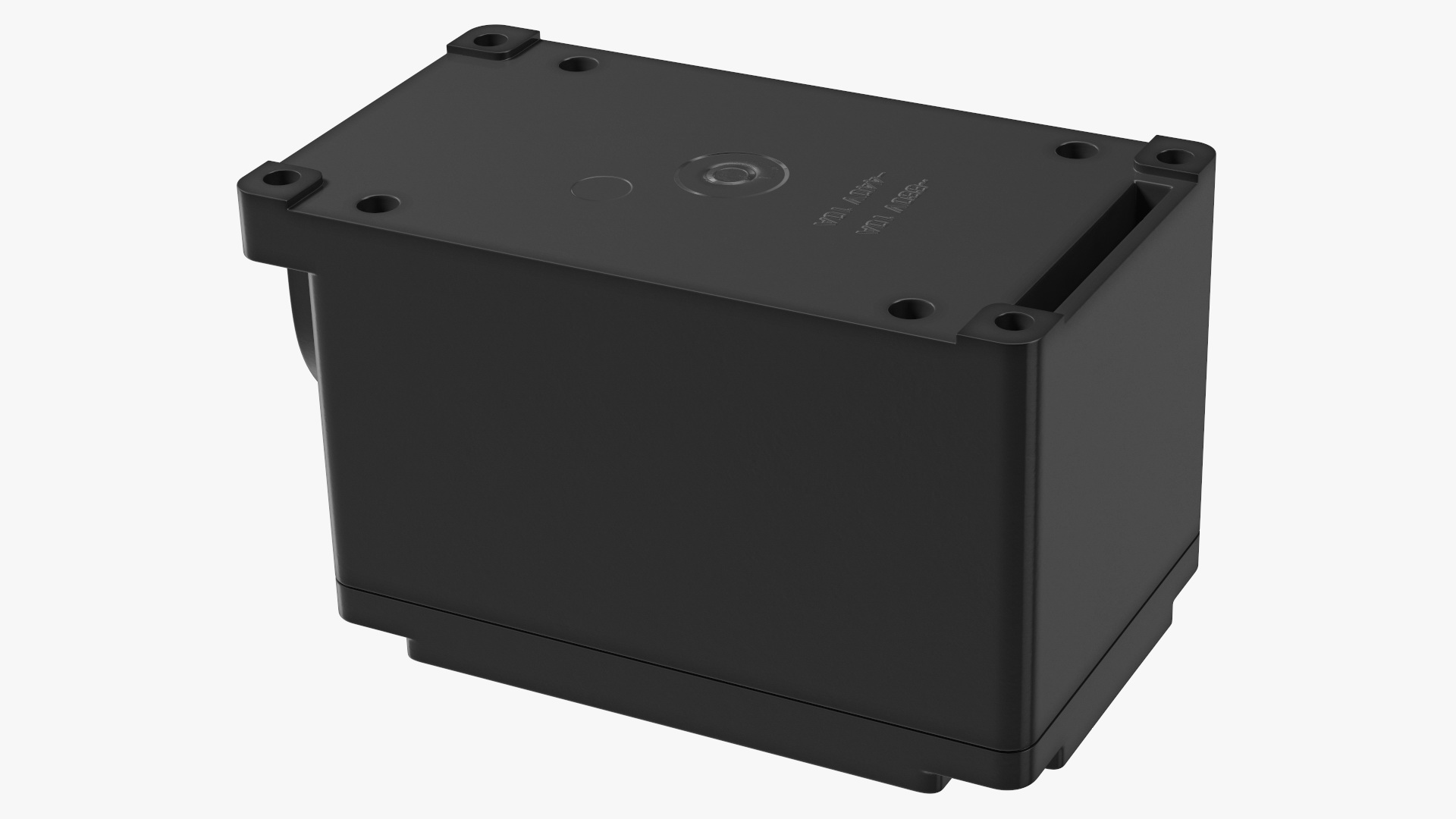 Push Button Industrial Switch 3D model