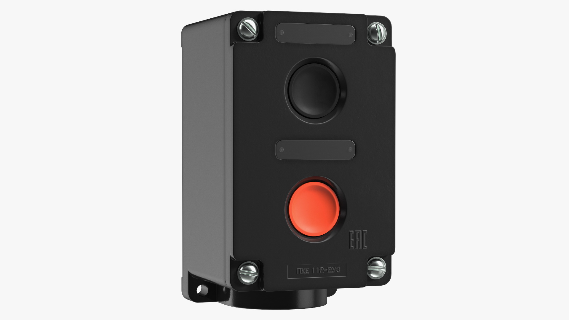 Push Button Industrial Switch 3D model