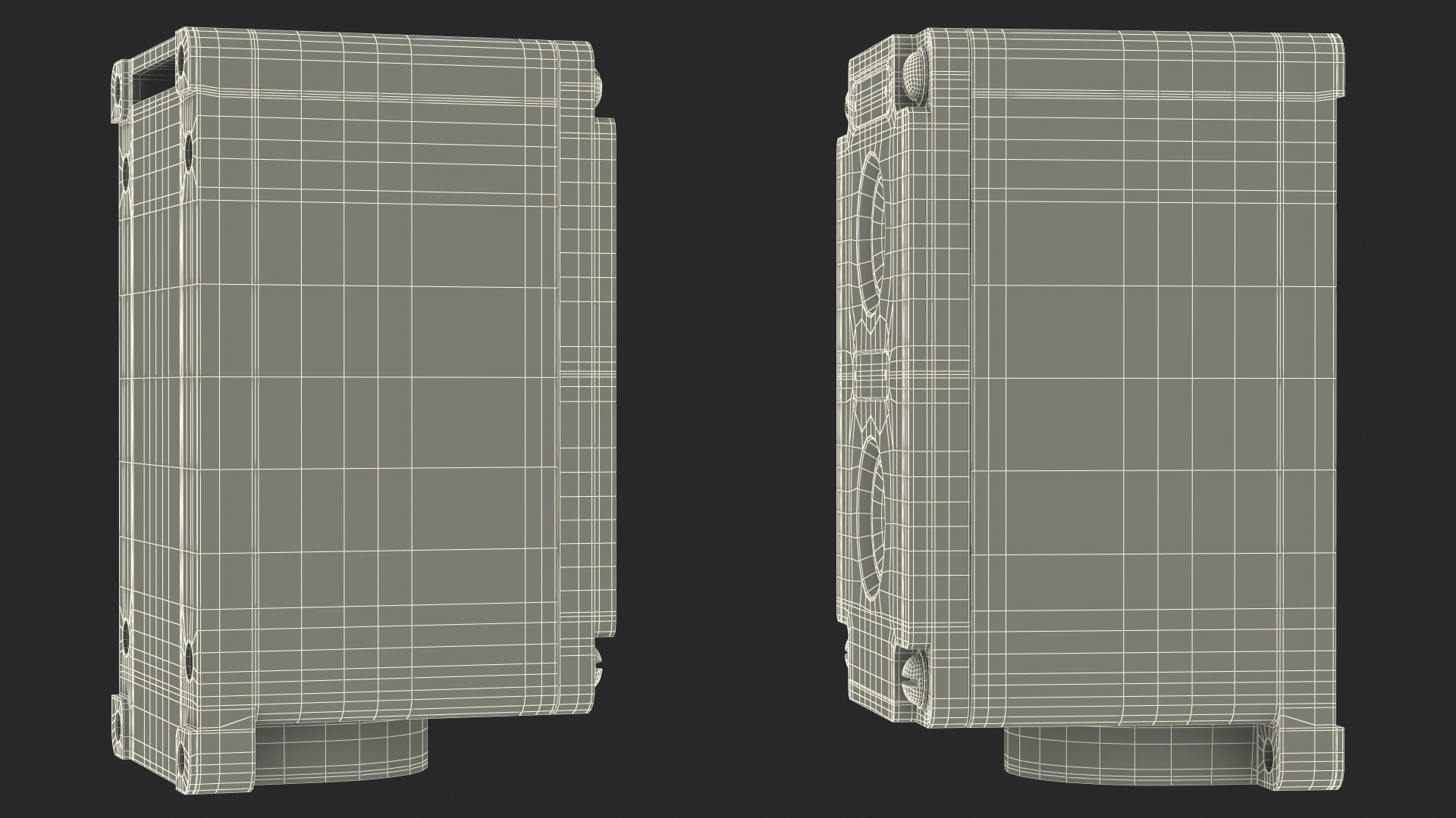 Push Button Industrial Switch 3D model