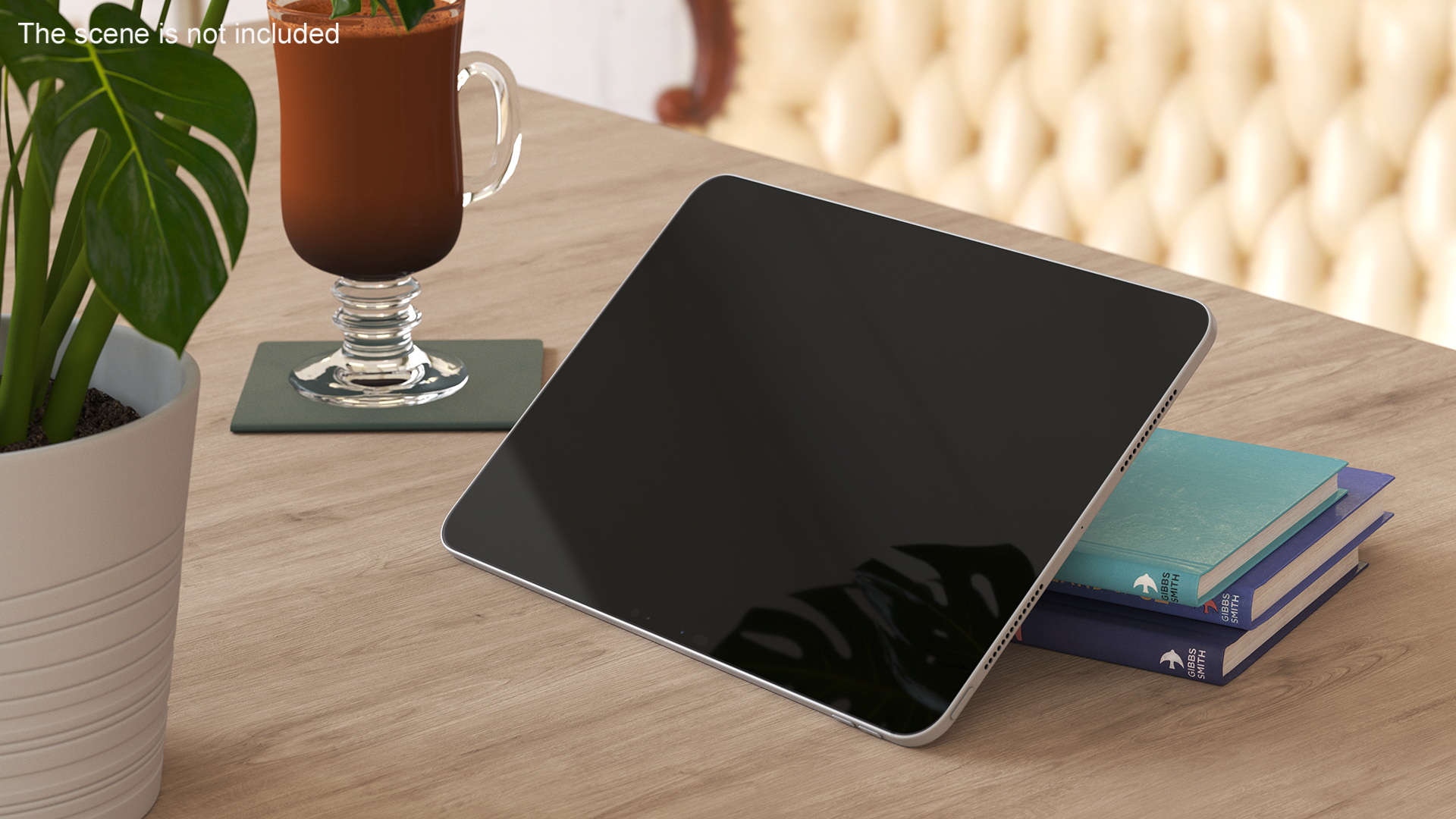 IPad Pro 2024 11 Inch Silver Turned Off 3D model