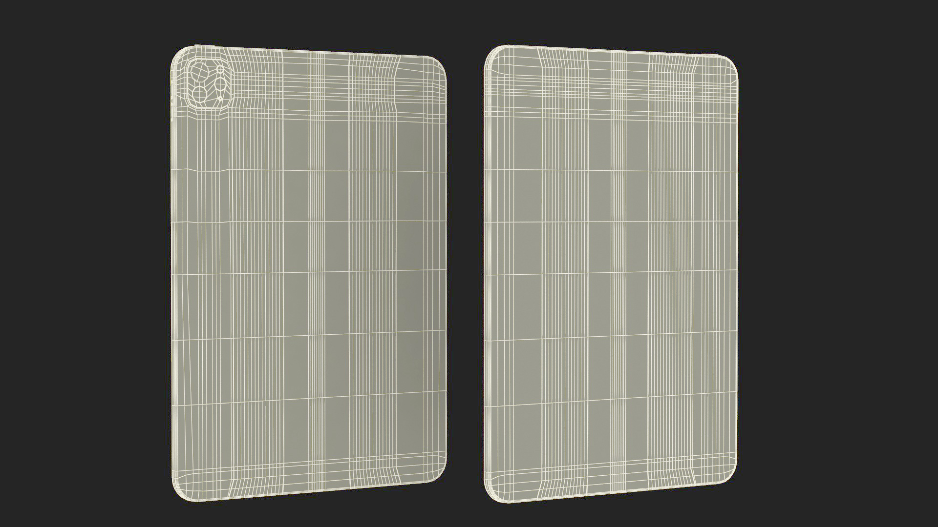 IPad Pro 2024 11 Inch Silver Turned Off 3D model